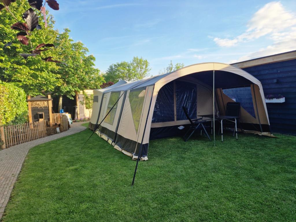 Europa Camper Cabanon Futura 2010 Vouwwagen, Caravans en Kamperen, Vouwwagens, Ophalen, Beige, Cabanon, Aanwezig