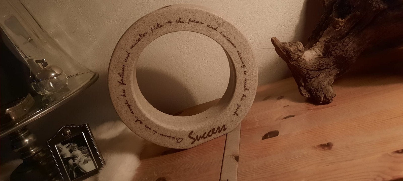 Decoratieve kransen kaarsenhouder "succes"., Dieren en Toebehoren, Ophalen of Verzenden, Nieuw