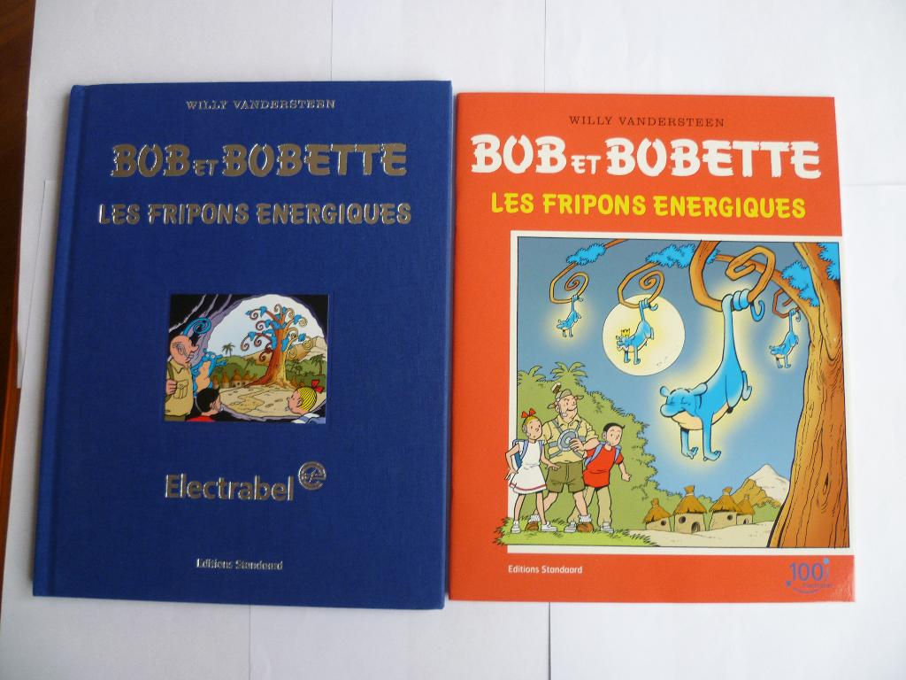 LUXE BOB ET BOBETTE"LES FRIPONS ENERGIQUES"ELECTRABEL 2005, Willy Vandersteen, Nieuw, Ophalen of Verzenden, Meerdere stripboeken