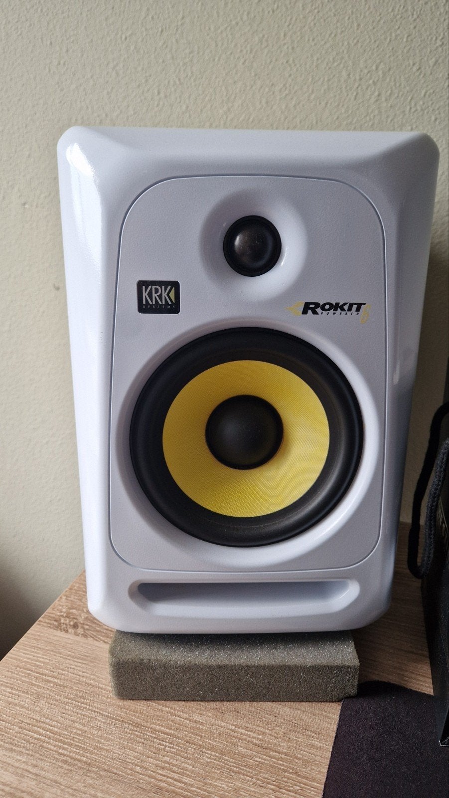 KRK Rokit 5 G3 Studiomonitor - Wit, Audio, Tv en Foto, Luidsprekers, Ophalen, Studiomonitor, Gebruikt, KRK