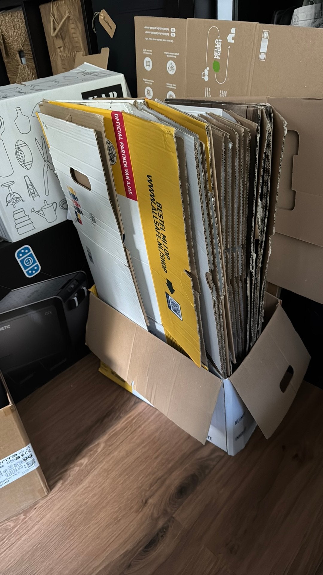 20 verhuisdozen, Ophalen, Doos, Opvouwbaar, 50 tot 75 cm