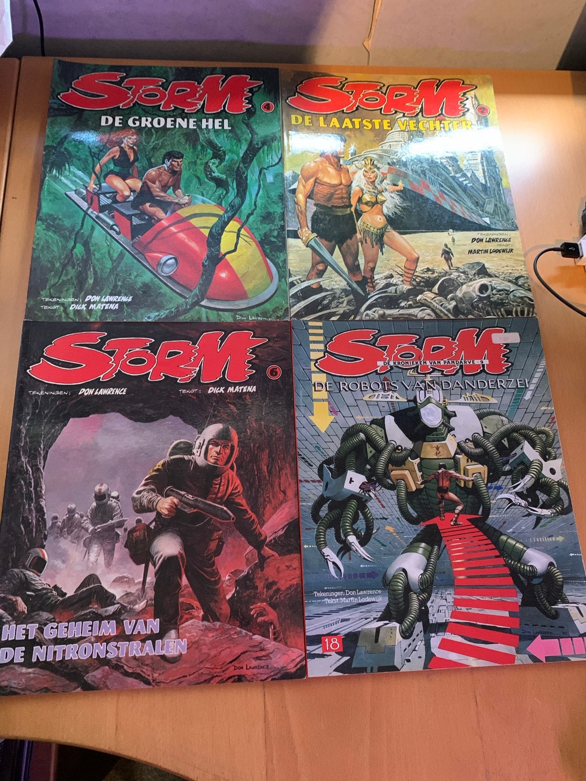 Storm stripboeken - De Groene Hel, De Laatste Vechter en mee, Meerdere stripboeken, Ophalen of Verzenden, Gelezen