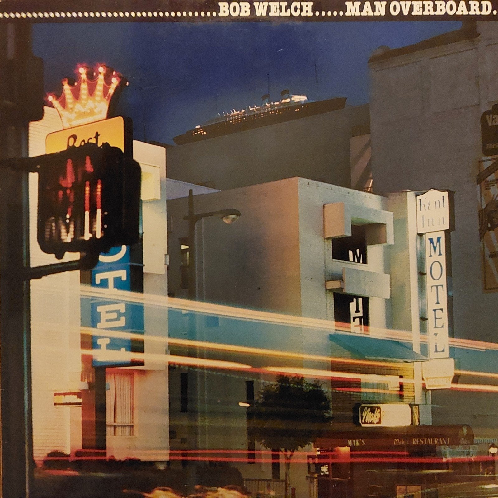 LP Bob Welch - Man Overboard, Ophalen of Verzenden, 12 inch, Poprock, LP