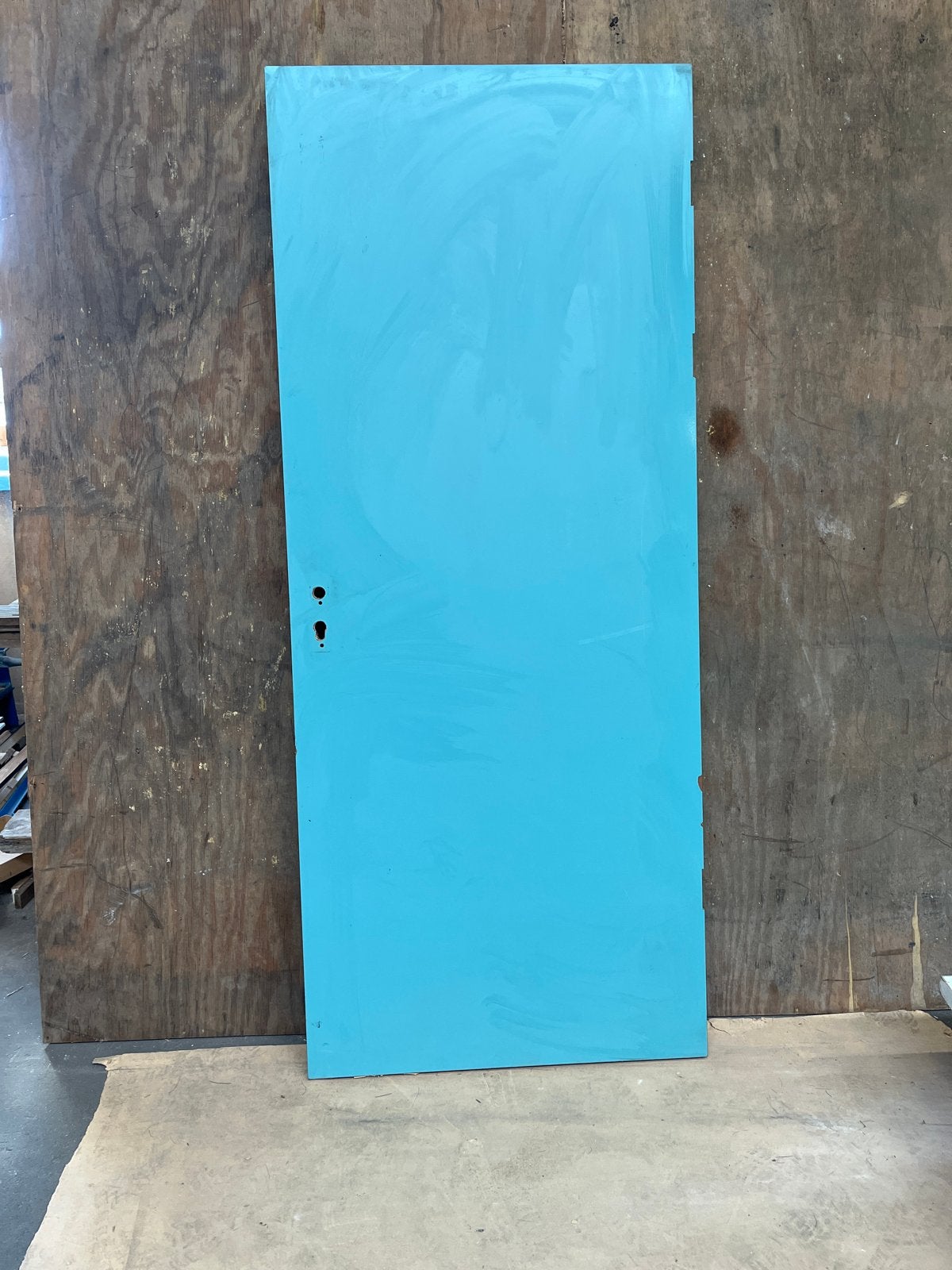 HPL binnendeur, rechtsdraaiend, 211,5x87,5x4 cm, Ophalen, Gebruikt, 80 tot 100 cm, Binnendeur
