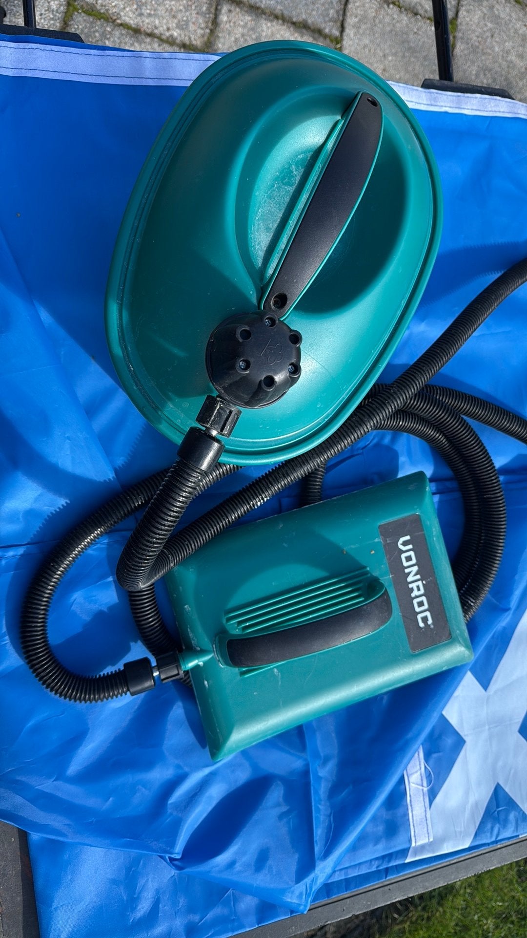 VONROC WS501AC Behangafstomer – Behang Stoomapparaat, Ophalen of Verzenden, Zo goed als nieuw