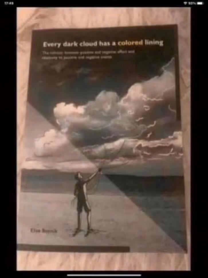 Every dark cloud has a colored lining, Verzenden