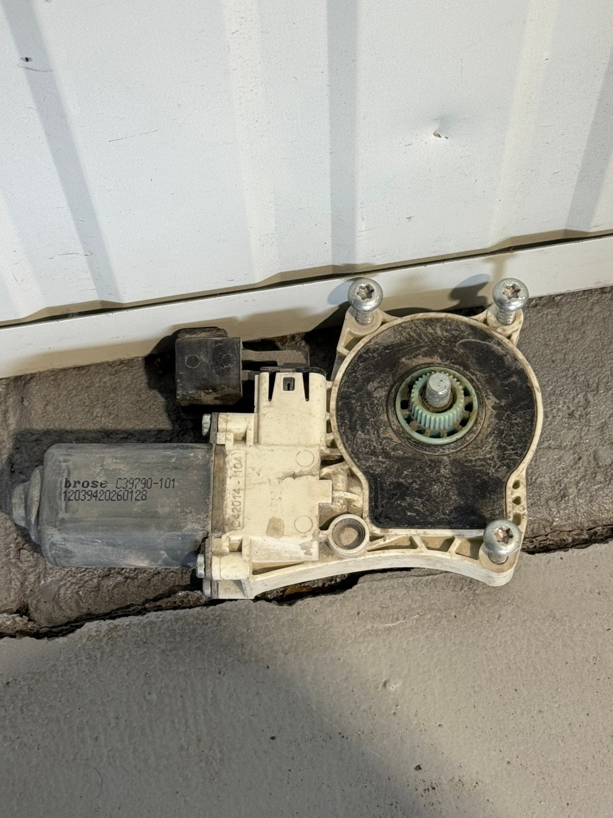 Jaguar Land Rover Ruitmotor Brose C42014-104, Ophalen of Verzenden, Gebruikt, Jaguar