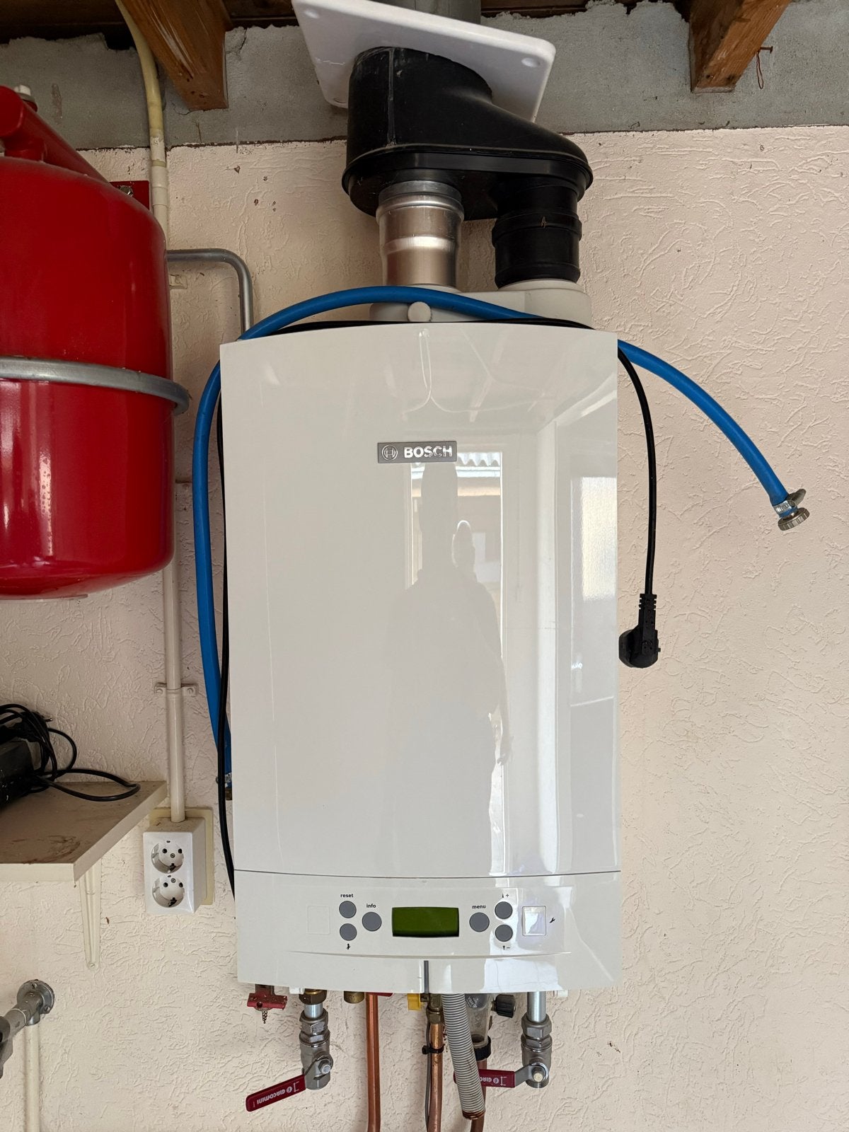 Bosch 30 HRC Compact 5 CV-ketel uit 2014, Ophalen, Gebruikt, Cv-ketel of Combi-ketel, Hoog rendement (Hr)