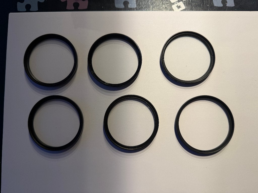 UV Filters 55/58 mm, Ophalen of Verzenden, Gebruikt, 50 tot 60 mm, UV-filter