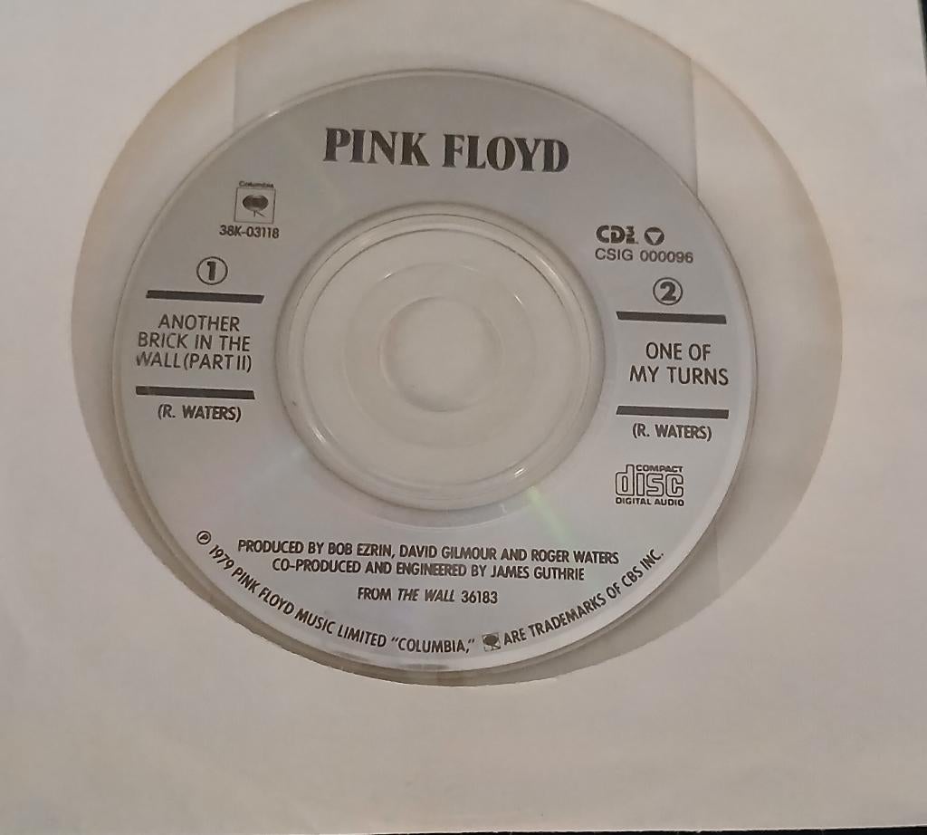 Pink Floyd ‎- Another Brick In The Wall  3 inch CD, Ophalen of Verzenden, Zo goed als nieuw, Poprock