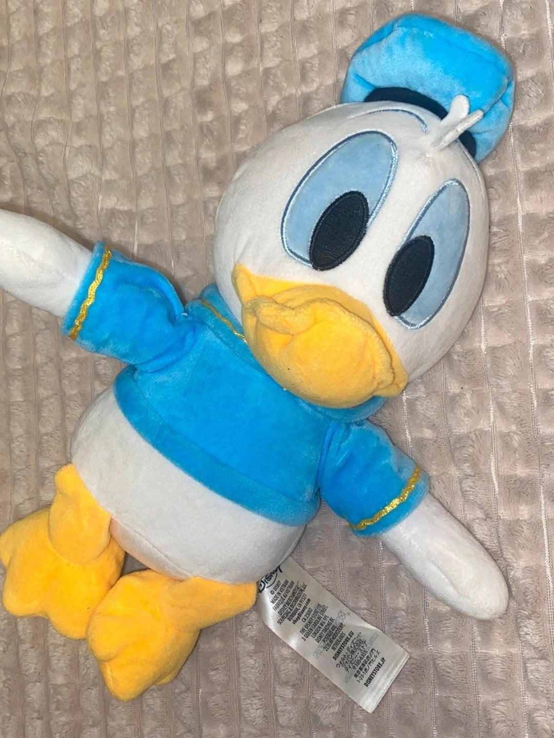 Disneyland Paris Donald Duck pluche knuffel, Verzamelen, Disney, Ophalen of Verzenden, Overige figuren, Zo goed als nieuw, Knuffel