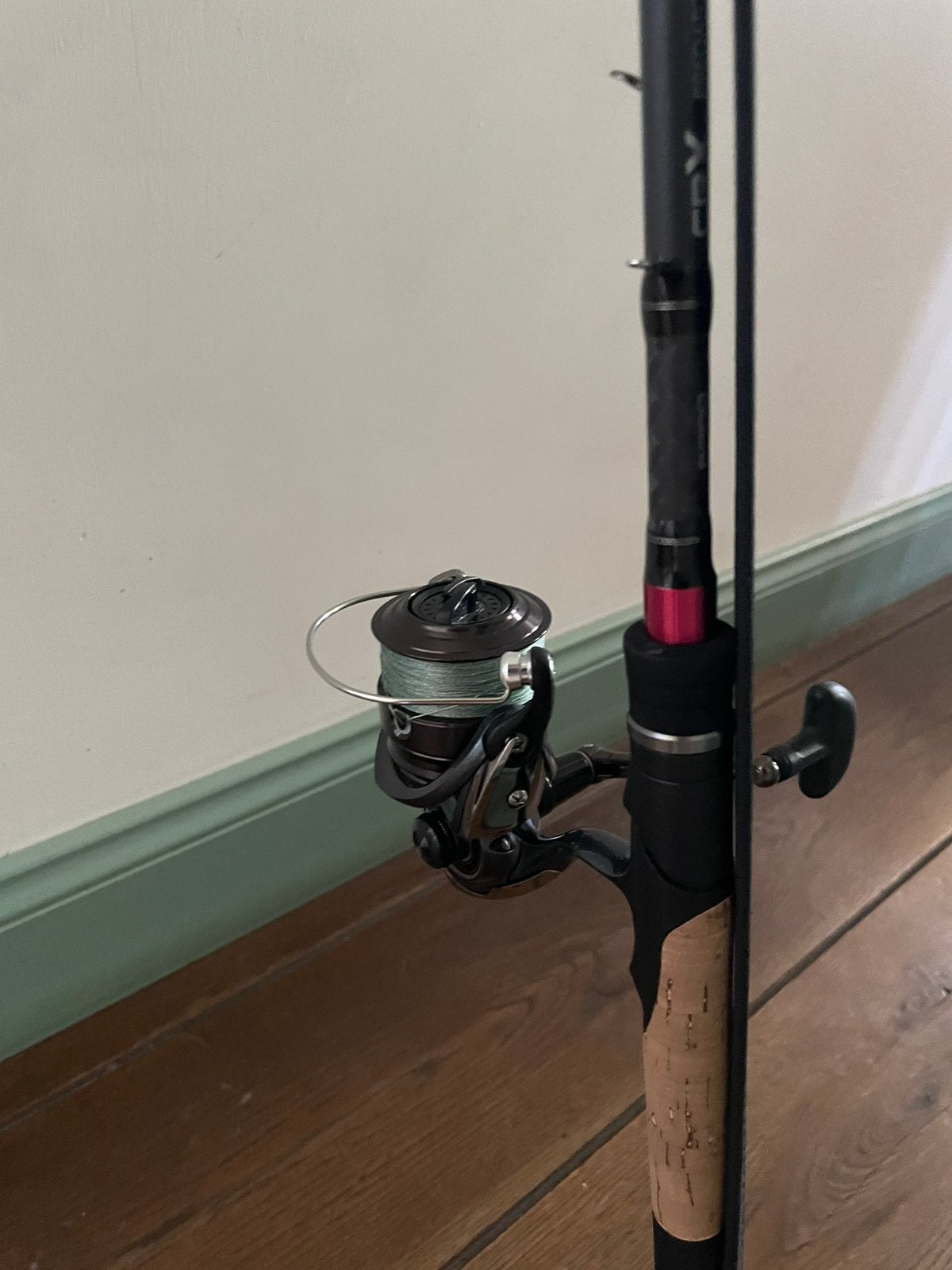 Snoekbaarsset - Spro CRX softbait + Daiwa Legalis + shads, Ophalen, Zo goed als nieuw, Complete set