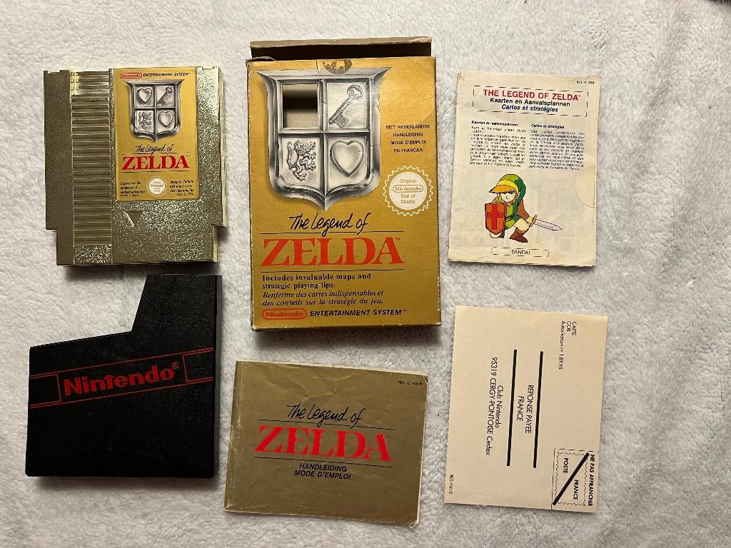 The Legend of Zelda, Spelcomputers en Games, Games | Nintendo NES, Avontuur en Actie, 1 speler, Ophalen of Verzenden, Zo goed als nieuw