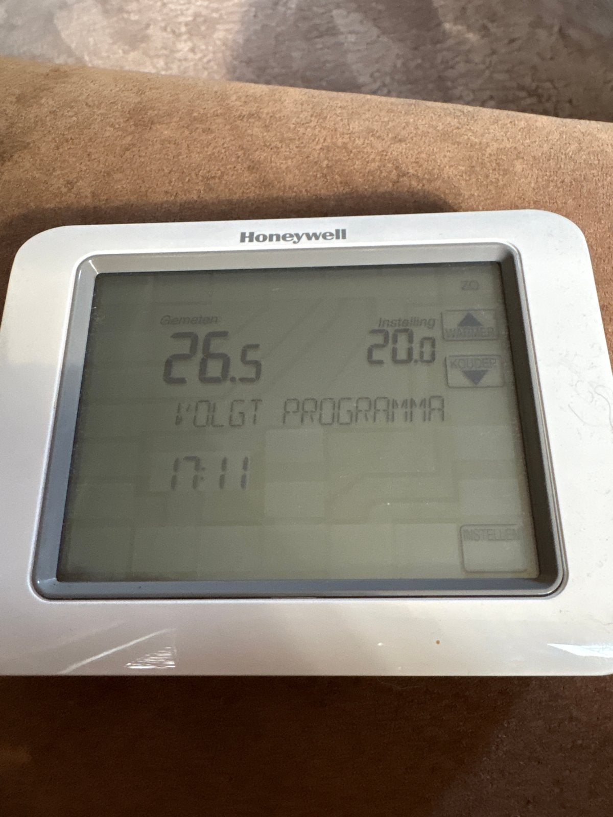 Honeywell TH8200G1004 Aan/Uit Thermostaat, Doe-het-zelf en Verbouw, Thermostaten, Ophalen of Verzenden, Nieuw