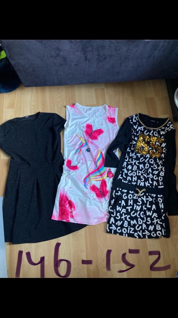 Jurkjes 146, Kinderen en Baby's, Kinderkleding | Maat 146, Ophalen of Verzenden, Zo goed als nieuw, Meisje, Jurk of Rok