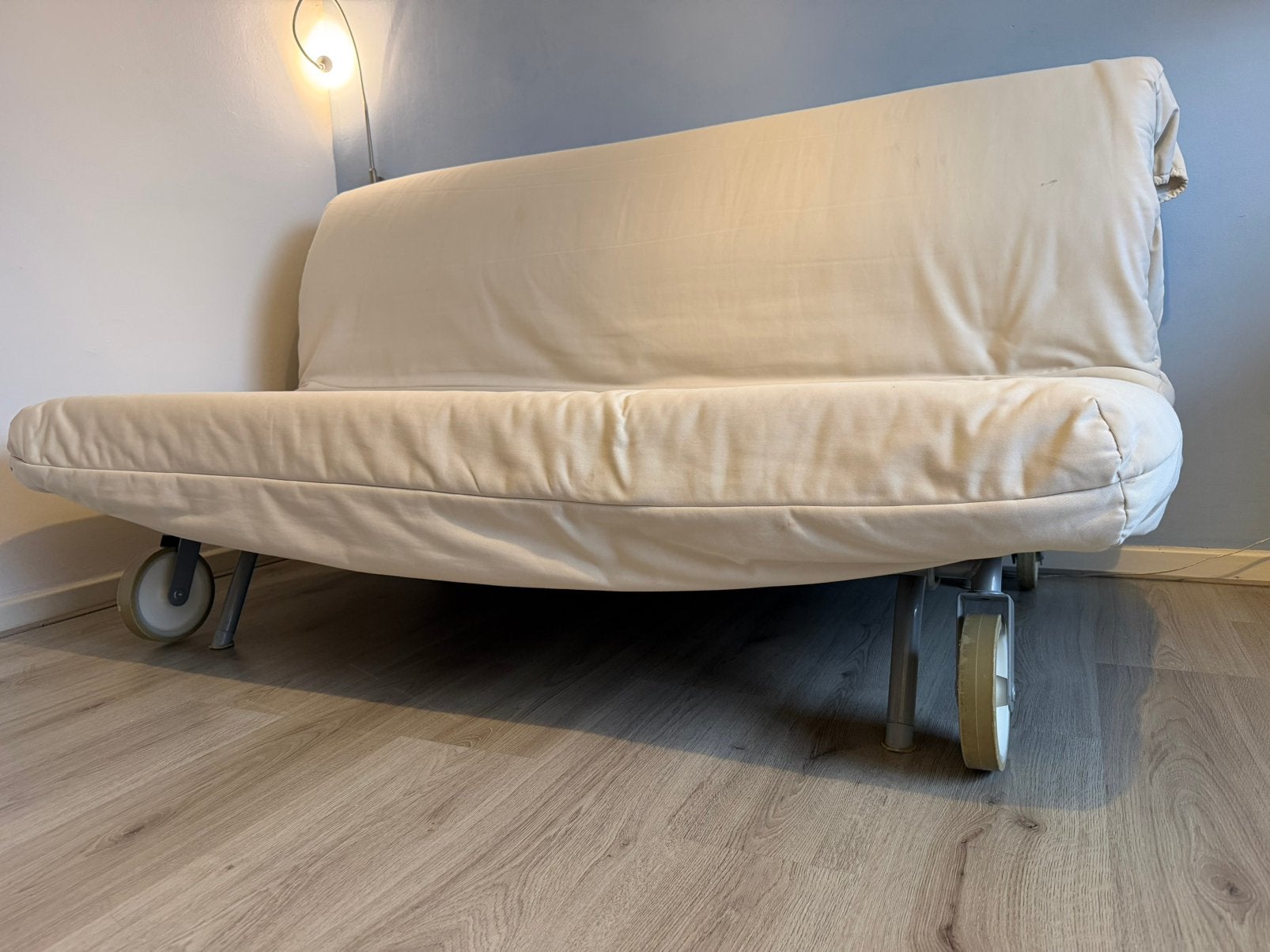 Slaapbank Ikea 170x210x10, Ophalen, Zo goed als nieuw, Tweepersoons, 140 cm