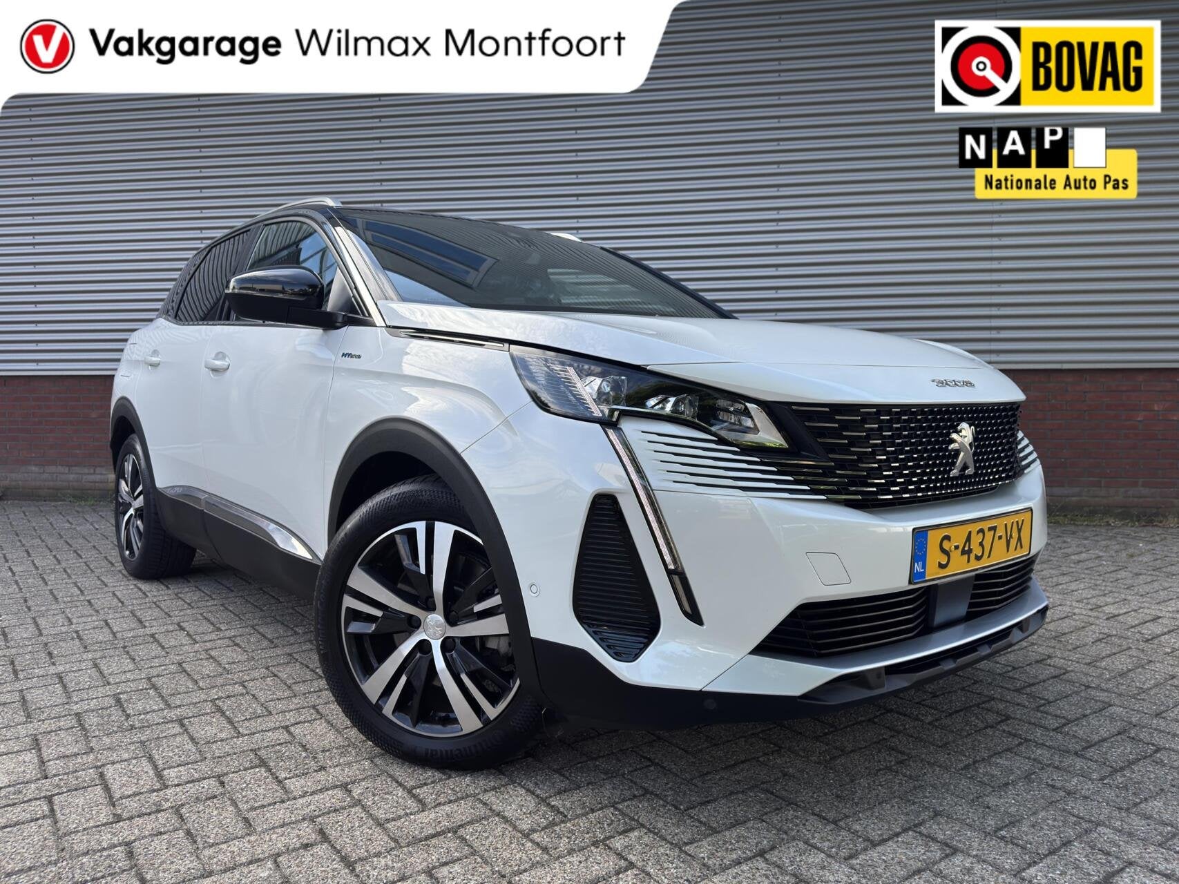 Peugeot 3008 1.6 HYbrid 225 GT Line|SOH 97%|Camera|ACC|Keyle, Auto's, Automatische klimaatregeling, Met garantie (alle), Leder en Stof