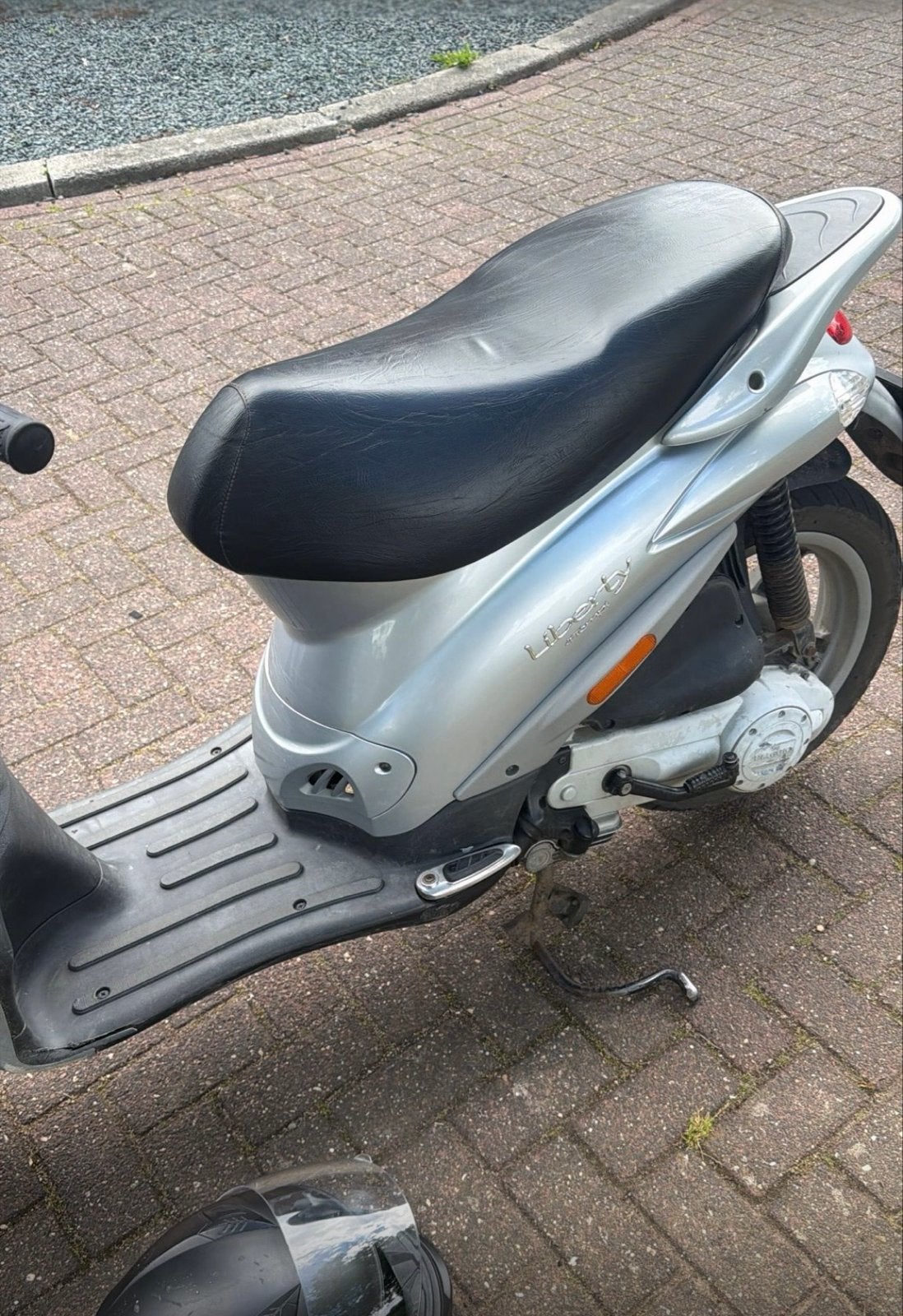 Piaggio Liberty 50cc Scooter - Zilverkleurig, Ophalen, Gebruikt, Overige modellen, Maximaal 45 km/u