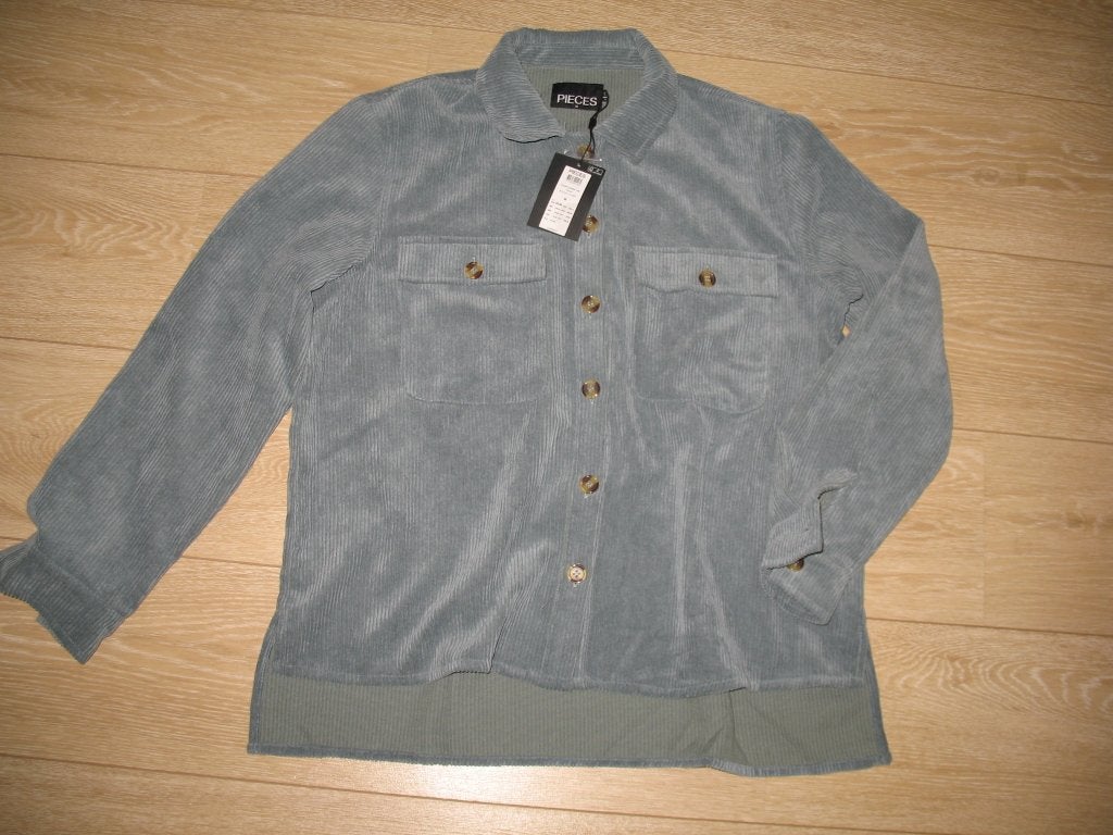 Pieces Ribcord Blouse Maat M * Zolderopruiming, Pieces, Ophalen of Verzenden, Nieuw, Maat 38/40 (M)
