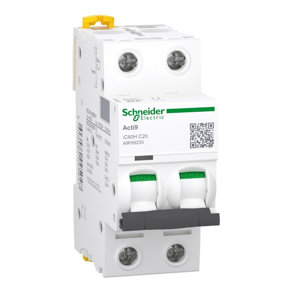 Schneider Electric Acti9 A9F89220 automaten – 6x (nieuw), Verzenden, Nieuw, Overige typen