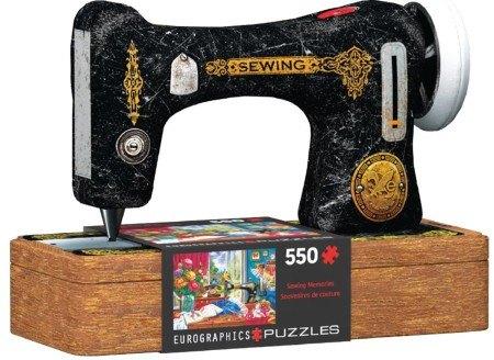 Eurographics: Sewing Machine Tin 550 stukjes, Hobby en Vrije tijd, Ophalen of Verzenden, Minder dan 500 stukjes, Nieuw, Legpuzzel