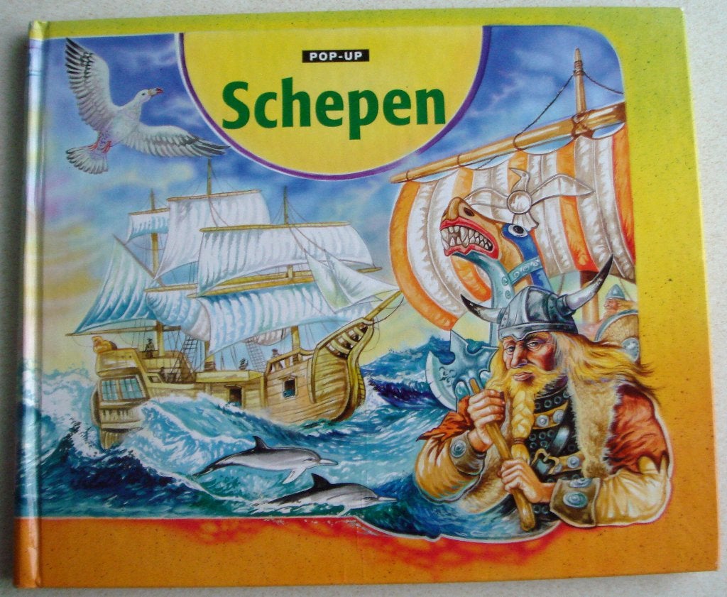 pop up boek over schepen € 1,00, Boeken, Ophalen of Verzenden, Gelezen, Sprookjes