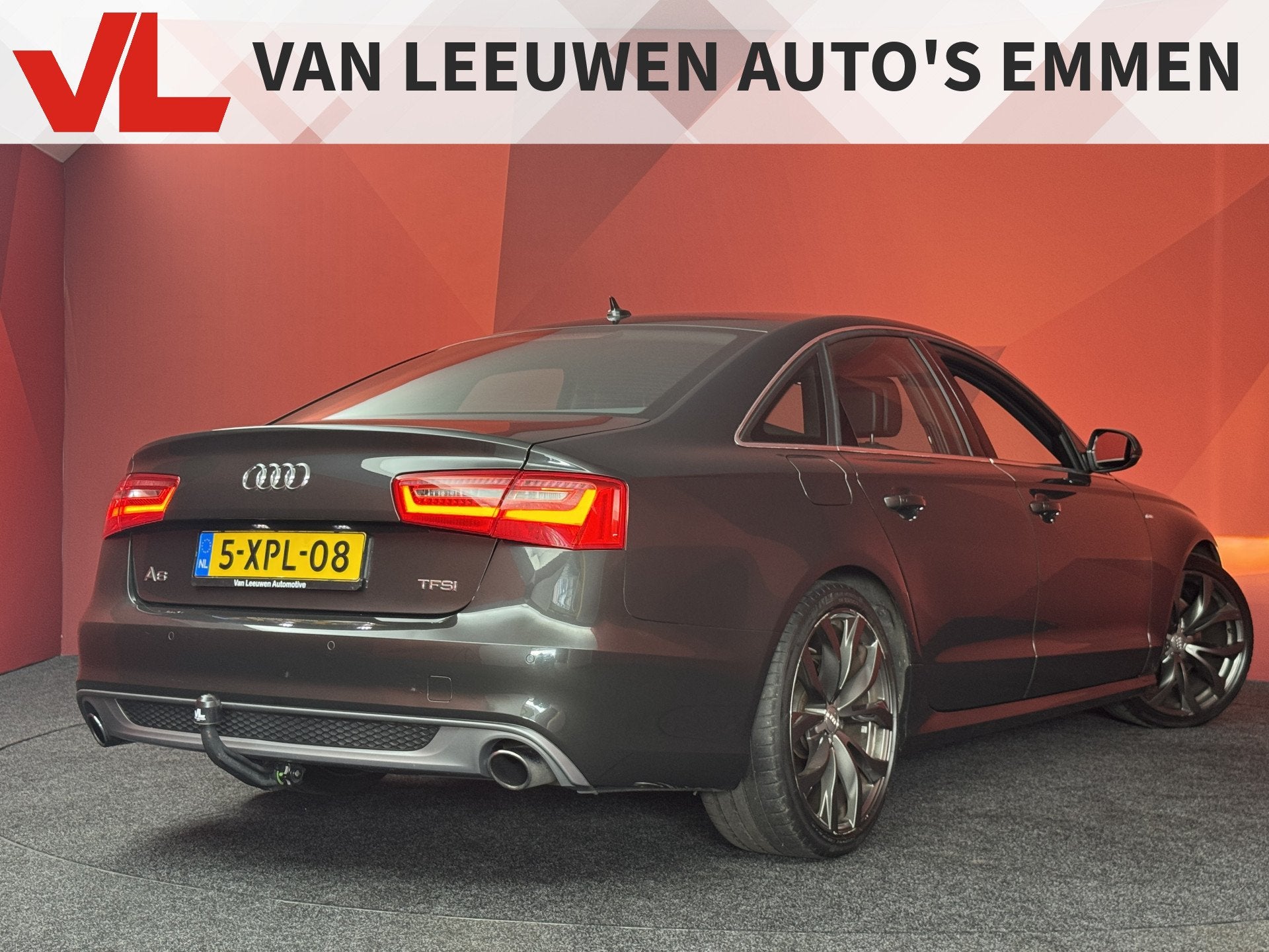 Audi A6 Limousine 2.0 TFSI Sport Edition | S-line | Schuif k, Auto's, Euro 5, Gebruikt, Zwart, 4 cilinders
