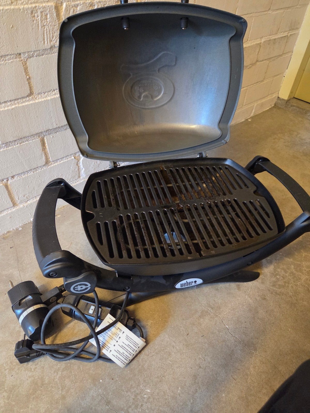 Weber Elektrische BBQ: Stijlvol & Compact, Ophalen of Verzenden, Gebruikt, Weber