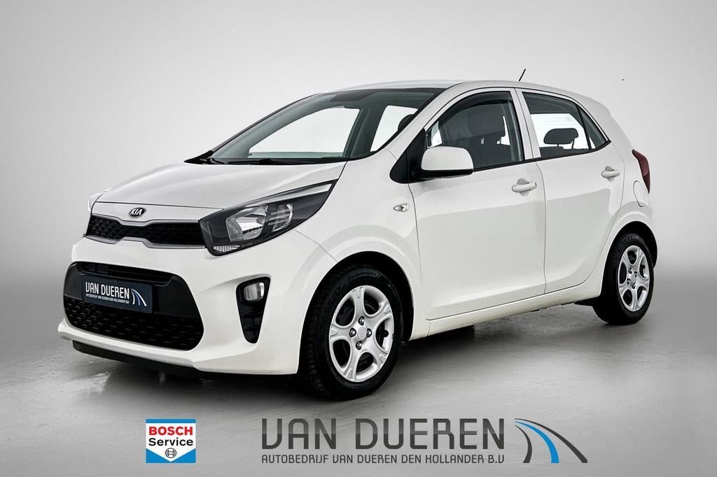 Kia Picanto 1.0 CVVT EconomyPlusLine Radio, Airco, Bluetooth, Stof, Gebruikt, Euro 6, 4 stoelen