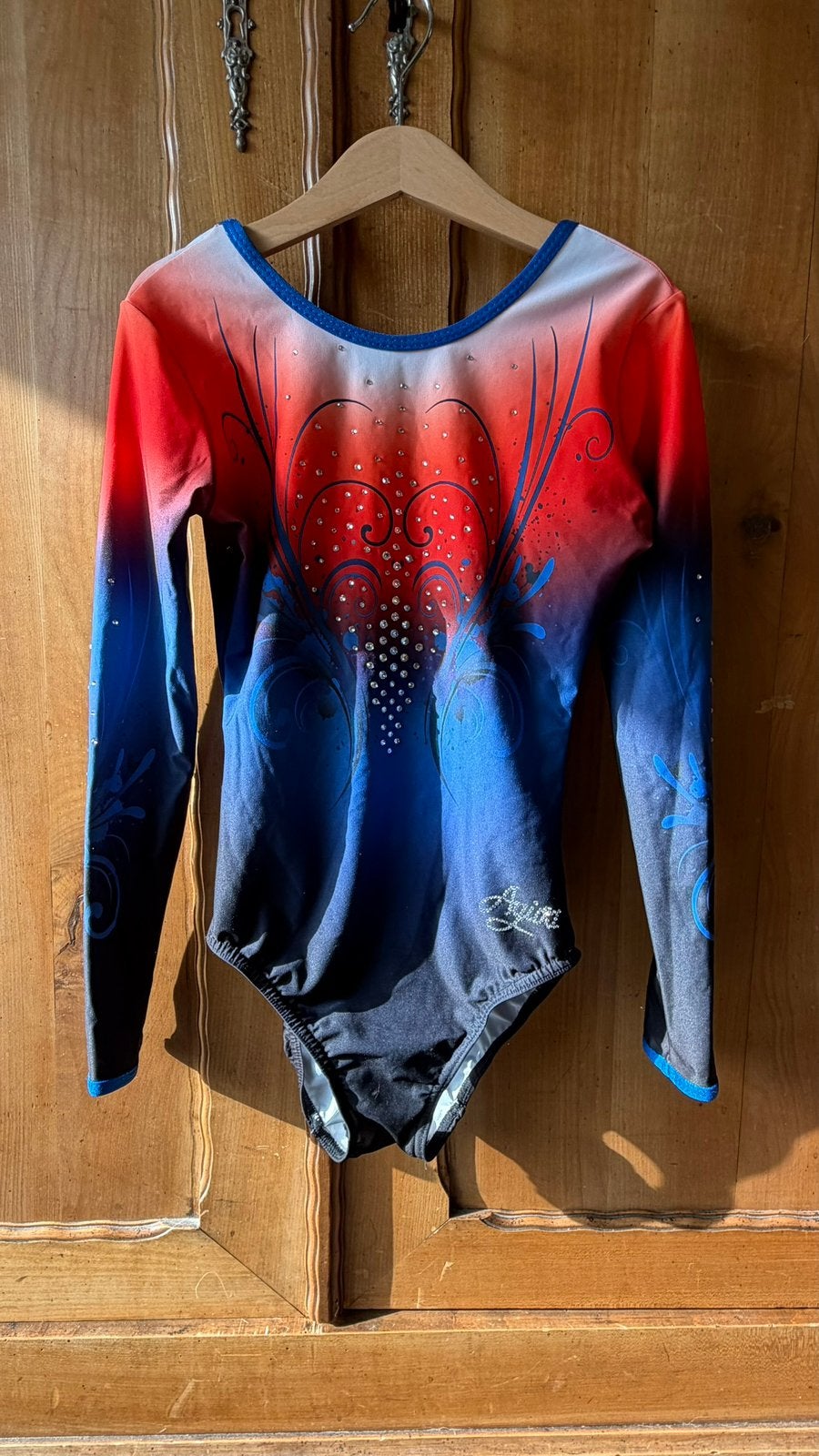 Nieuw Agiva turnpakje in maat 152, Sport en Fitness, Turnen, Blauw, Nieuw, Ophalen of Verzenden, Turnpak(je)