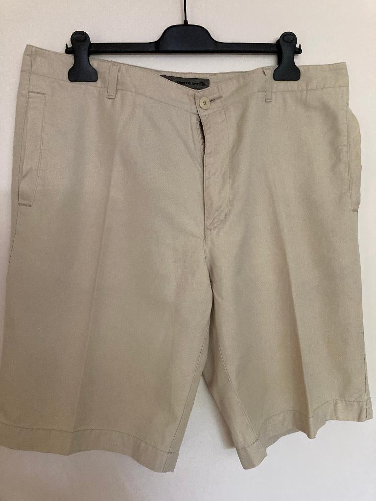Pierre Cardin Bermuda broek beige maat 52, Kleding | Heren, Broeken en Pantalons, Maat 52/54 (L), Pierre Cardin, Beige, Ophalen of Verzenden