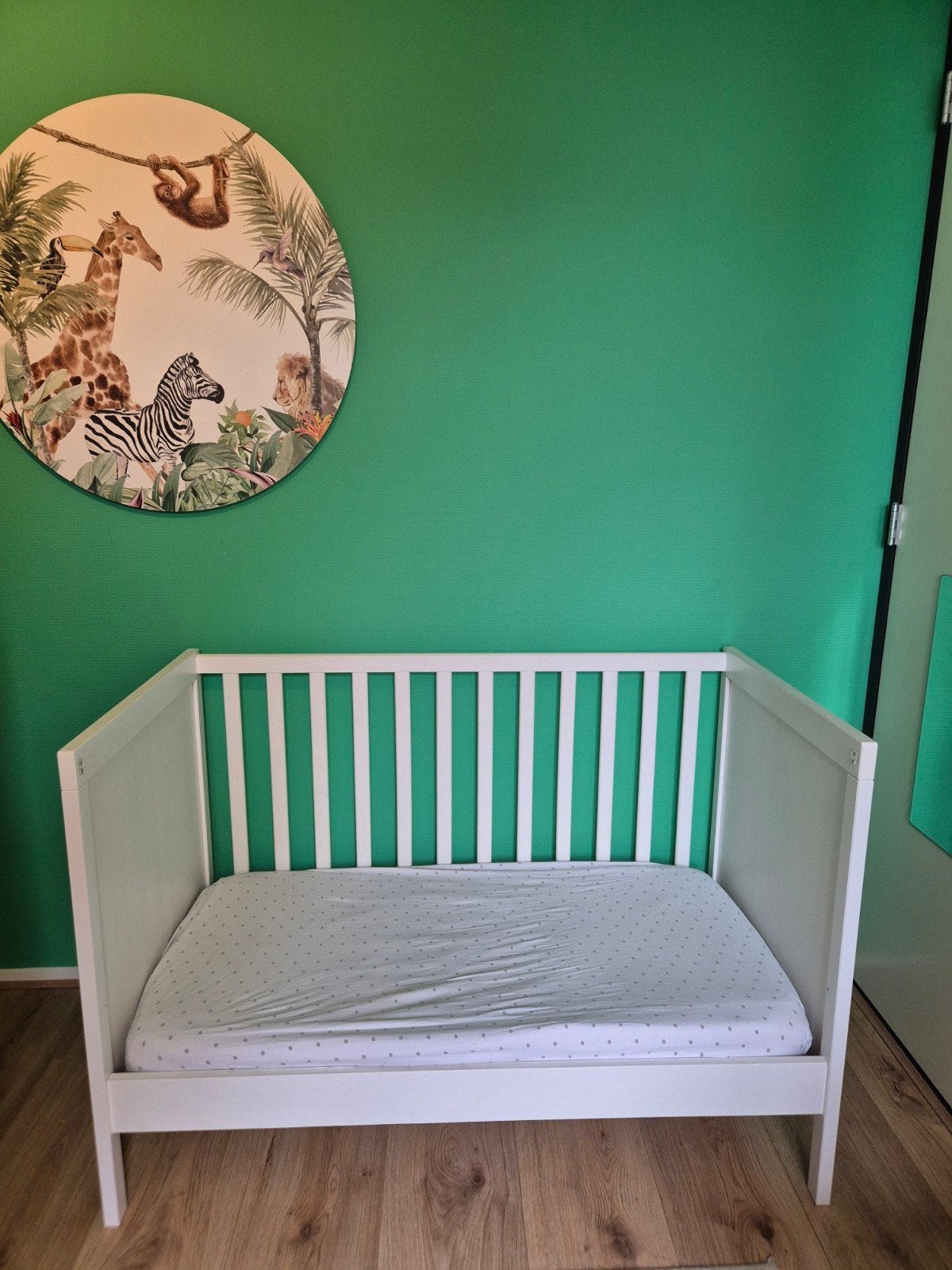 Ikea Sundvik ledikantje 120x60 (incl. matrasje), Ophalen, Gebruikt, Ledikant