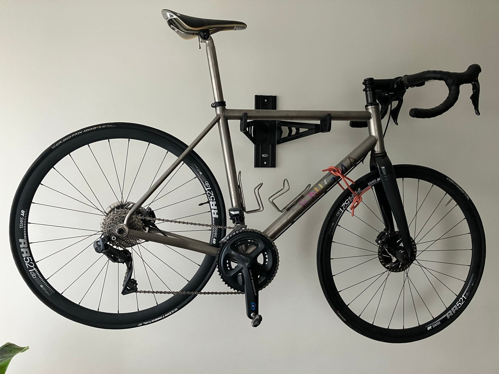 Enigma Racefiets Titanium Disc Shimano Integra 57x57, 28 inch, Gebruikt, 57 tot 61 cm, Meer dan 20 versnellingen