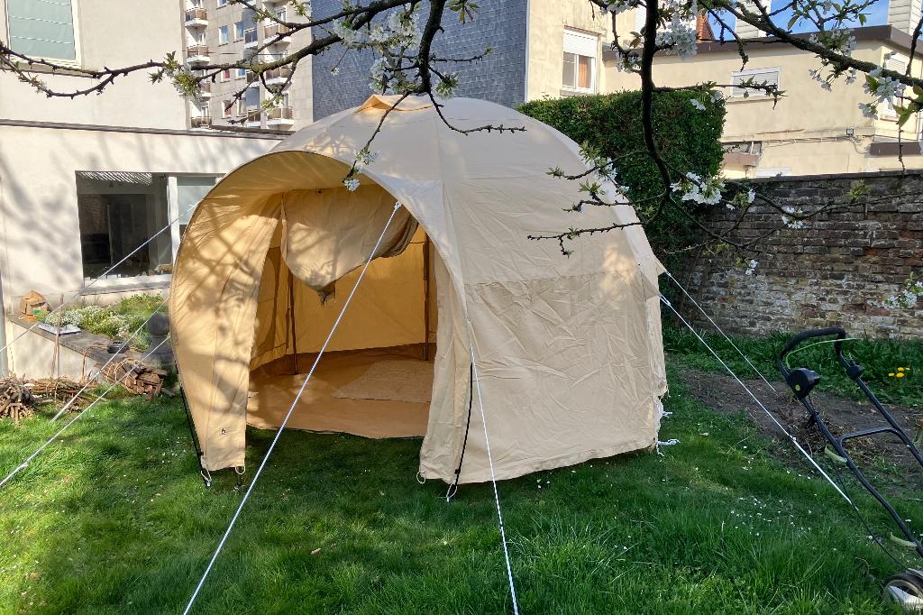 Nieuwe koepeltent yurt, Ophalen, Nieuw, Tot en met 4
