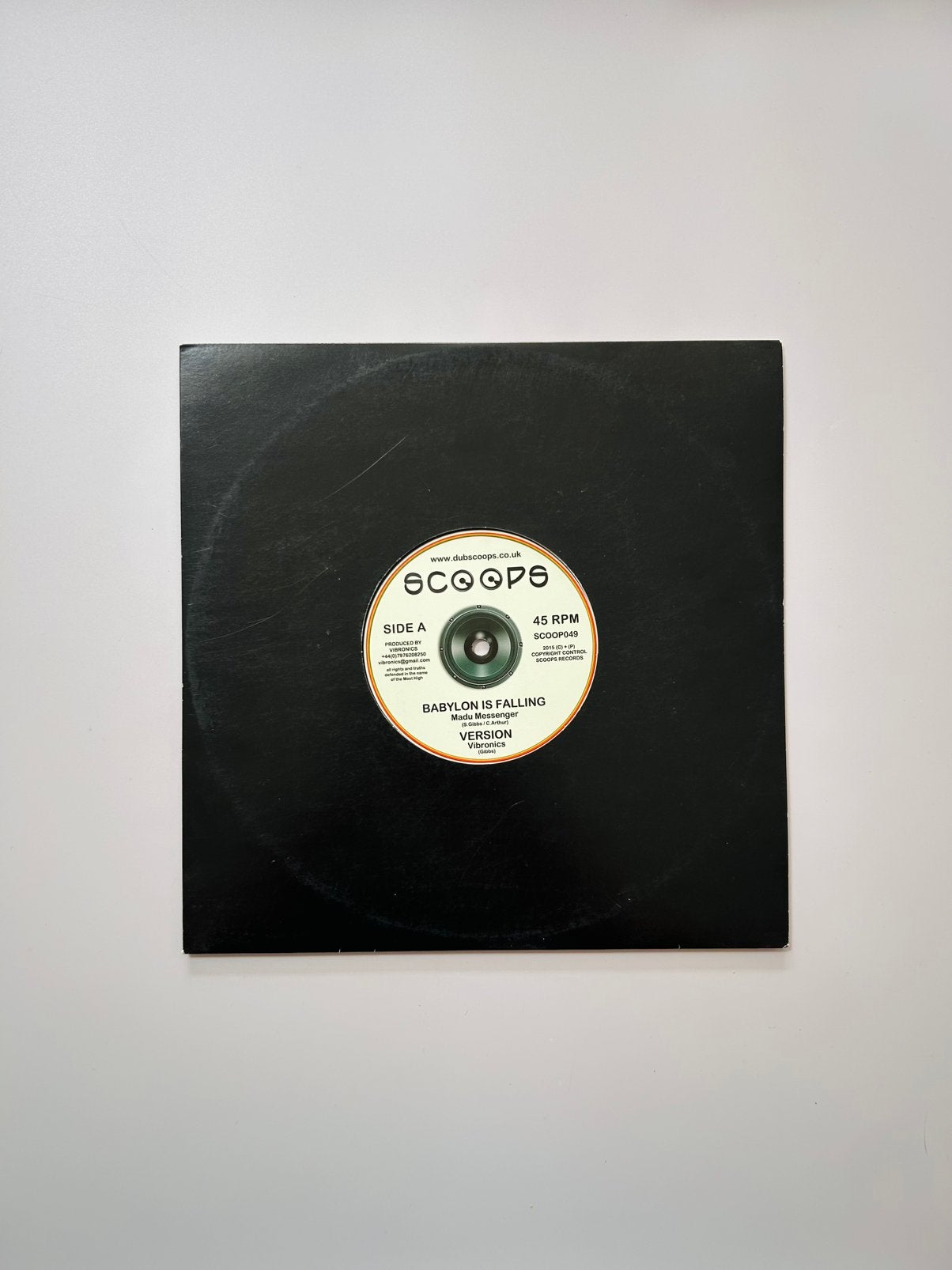 Madu Messenger / Echo Ranks - Scoops Records SCOOP049, Ophalen of Verzenden, Gebruikt, 10 inch, LP