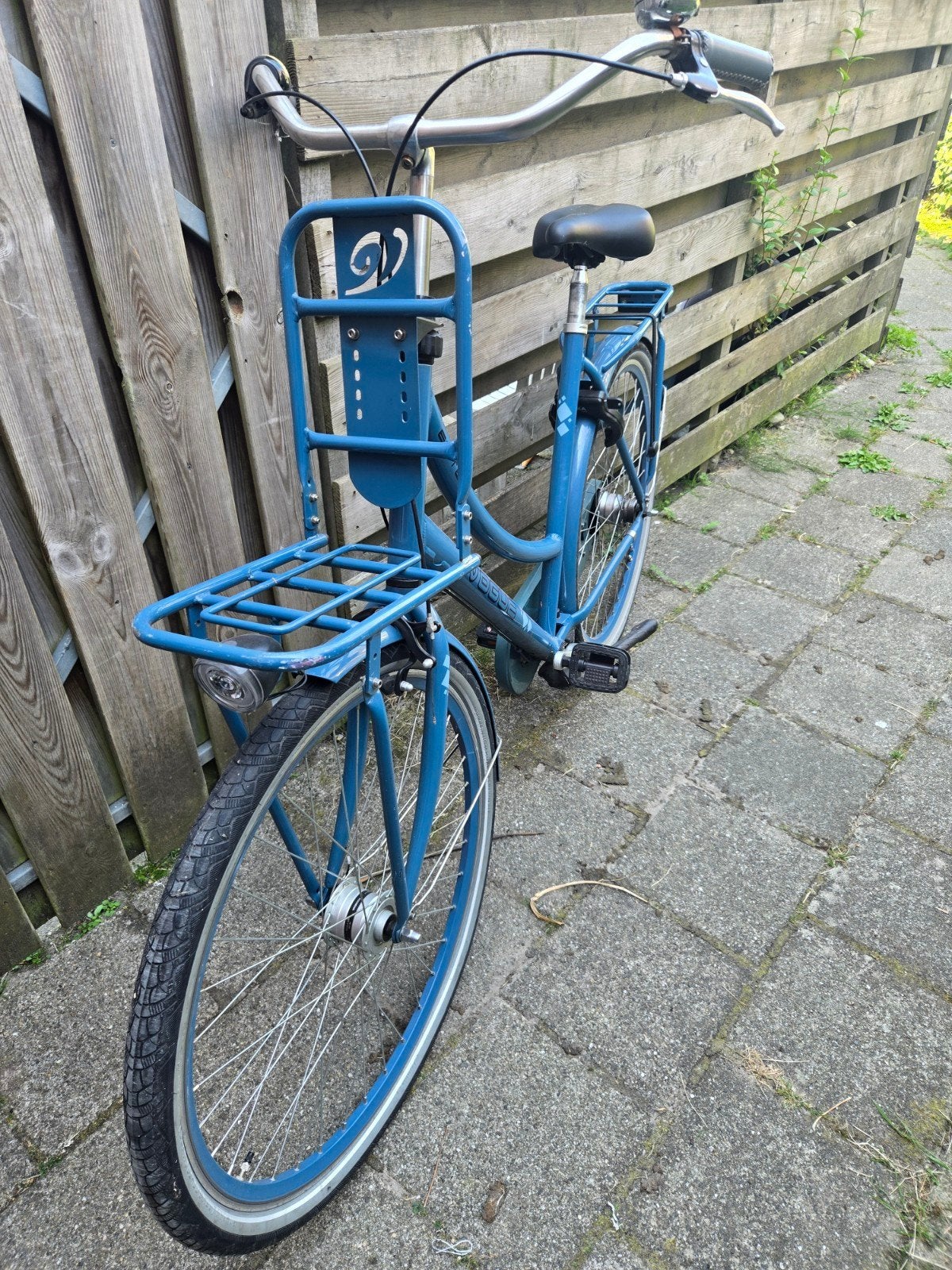 Vogue Elite Transportfiets - Blauw. 28 inch, Velgrem, Ophalen, Overige merken, 53 tot 56 cm