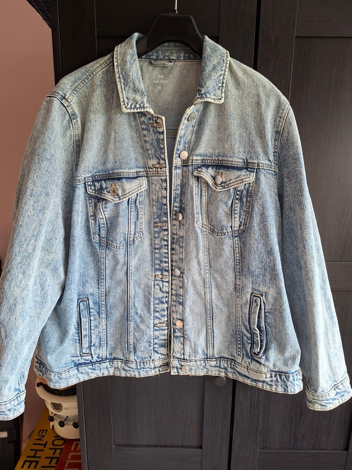 Stoer spijkerjack van C&A, maat xxl, Kleding | Dames, Jassen | Zomer, Ophalen of Verzenden, Gedragen, Maat 42/44 (L), Blauw