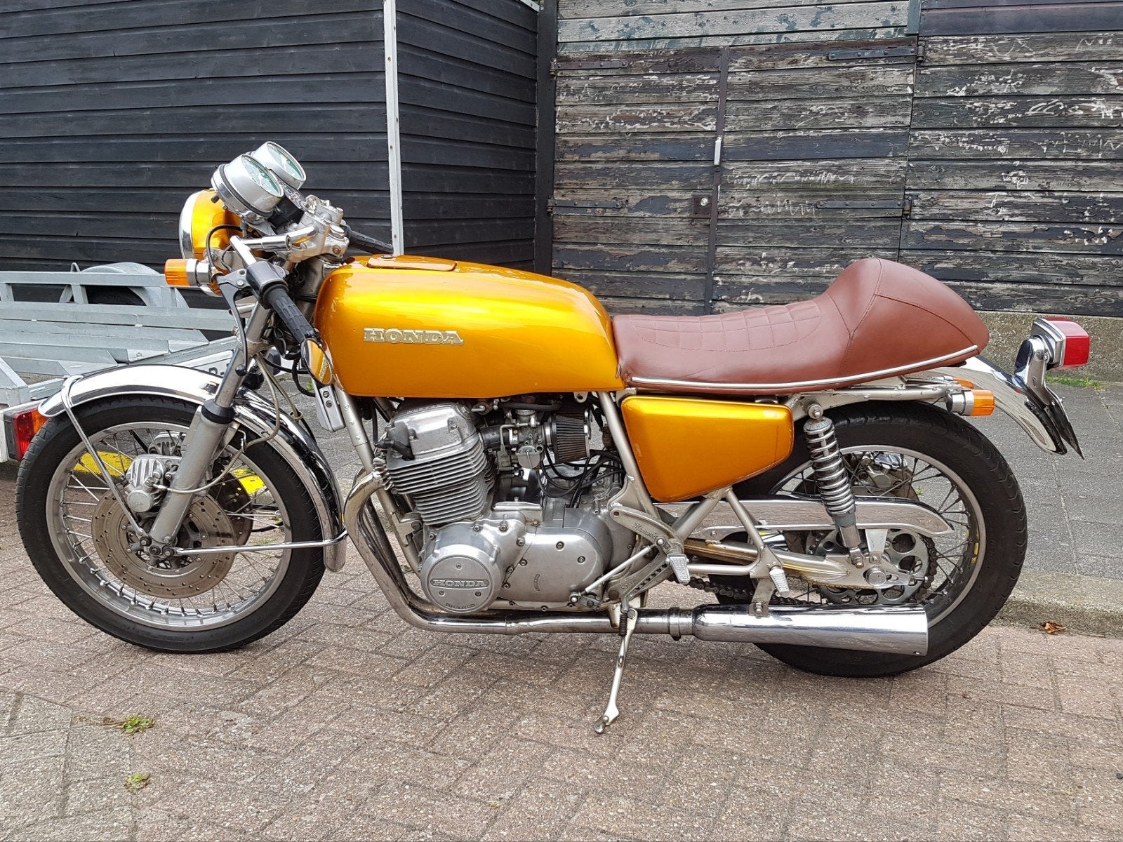 Honda cb 750 F1, Ophalen