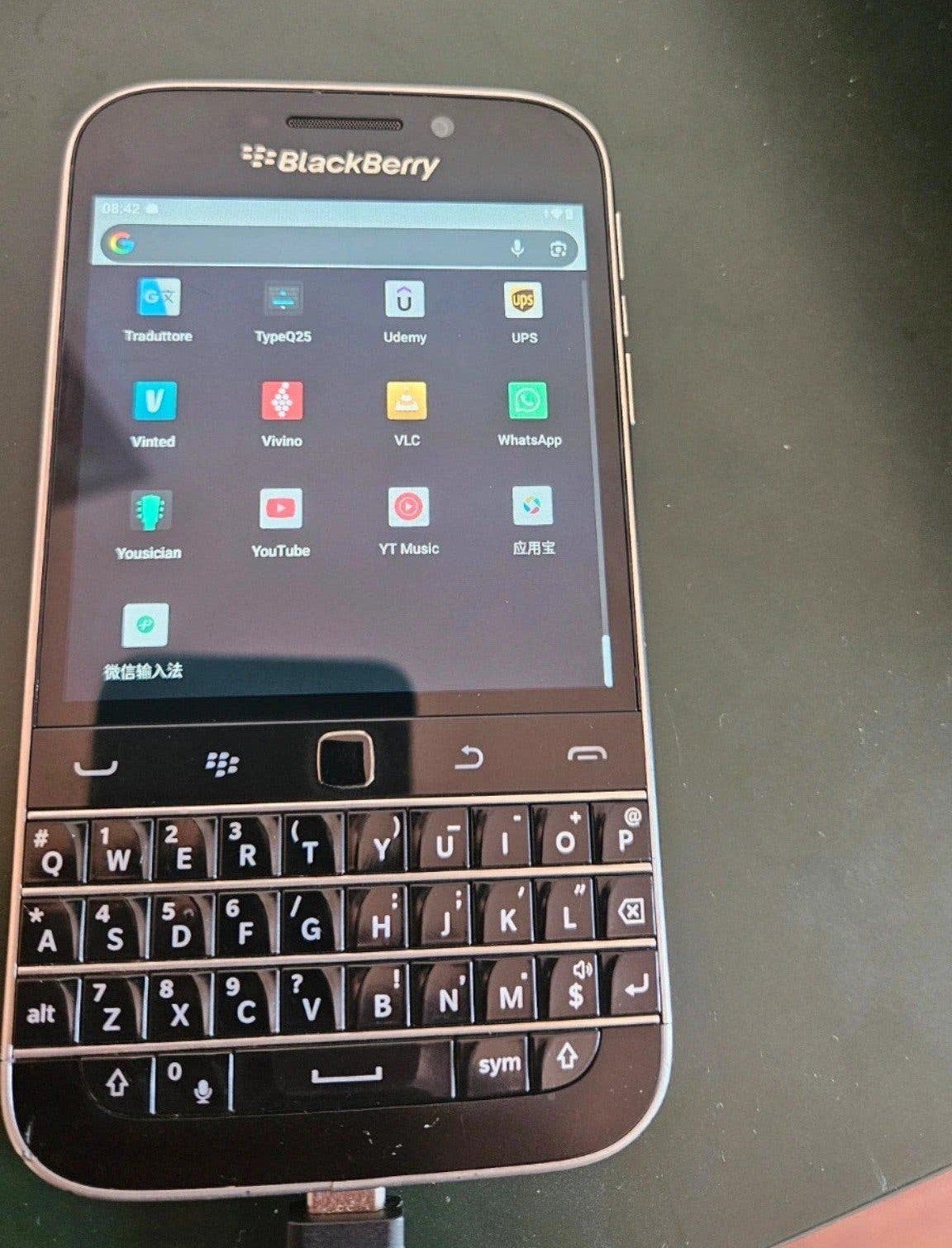Zinwa Q25 – Android smartphone met fysiek toetsenbord (12GB, Ophalen of Verzenden, Zo goed als nieuw