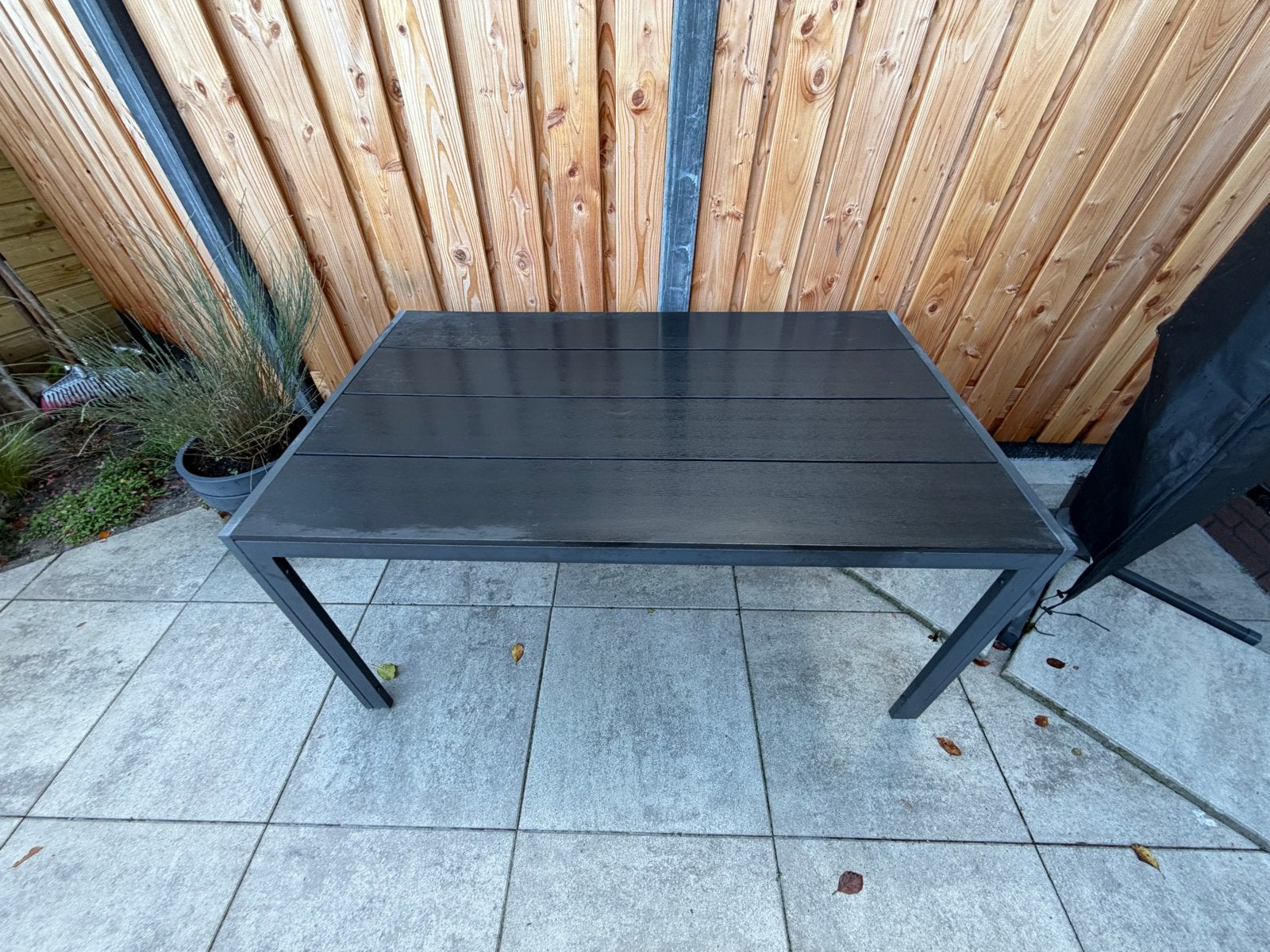 Jutlandia tuintafel - Gebruikt, Ophalen of Verzenden, Gebruikt, Rechthoekig, Aluminium
