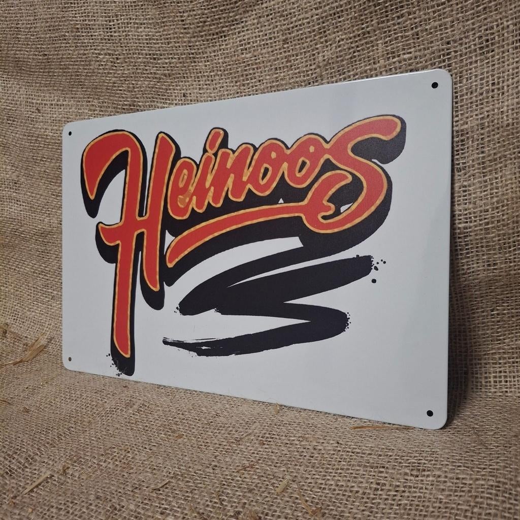 De Heinoos Metalen wandplaat / wandbord, Metaal, Nieuw, Ophalen of Verzenden, Wandbord of Wandpaneel