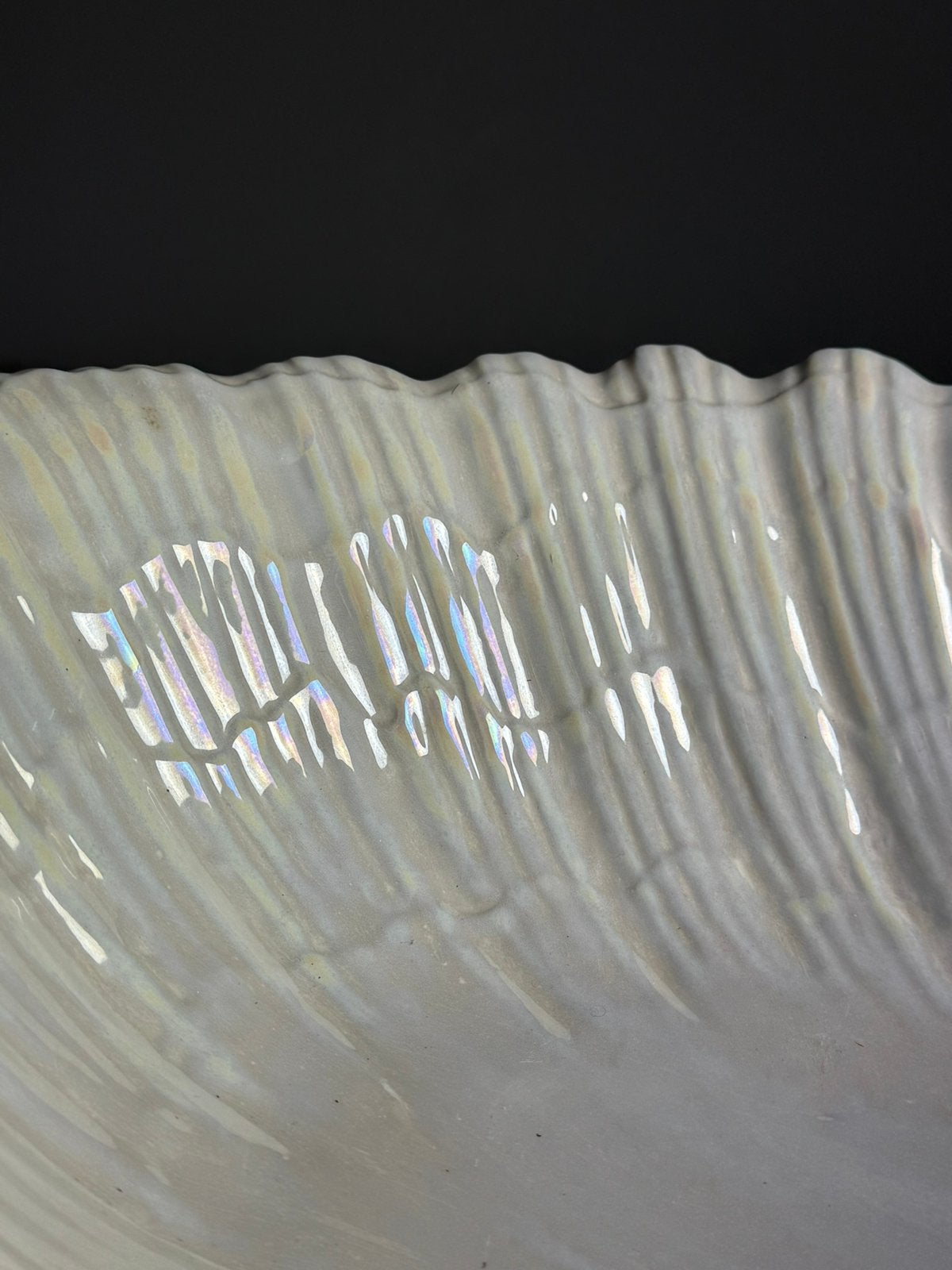 Schelp schaal jaren 70, Antiek en Kunst, Antiek | Schalen, Ophalen