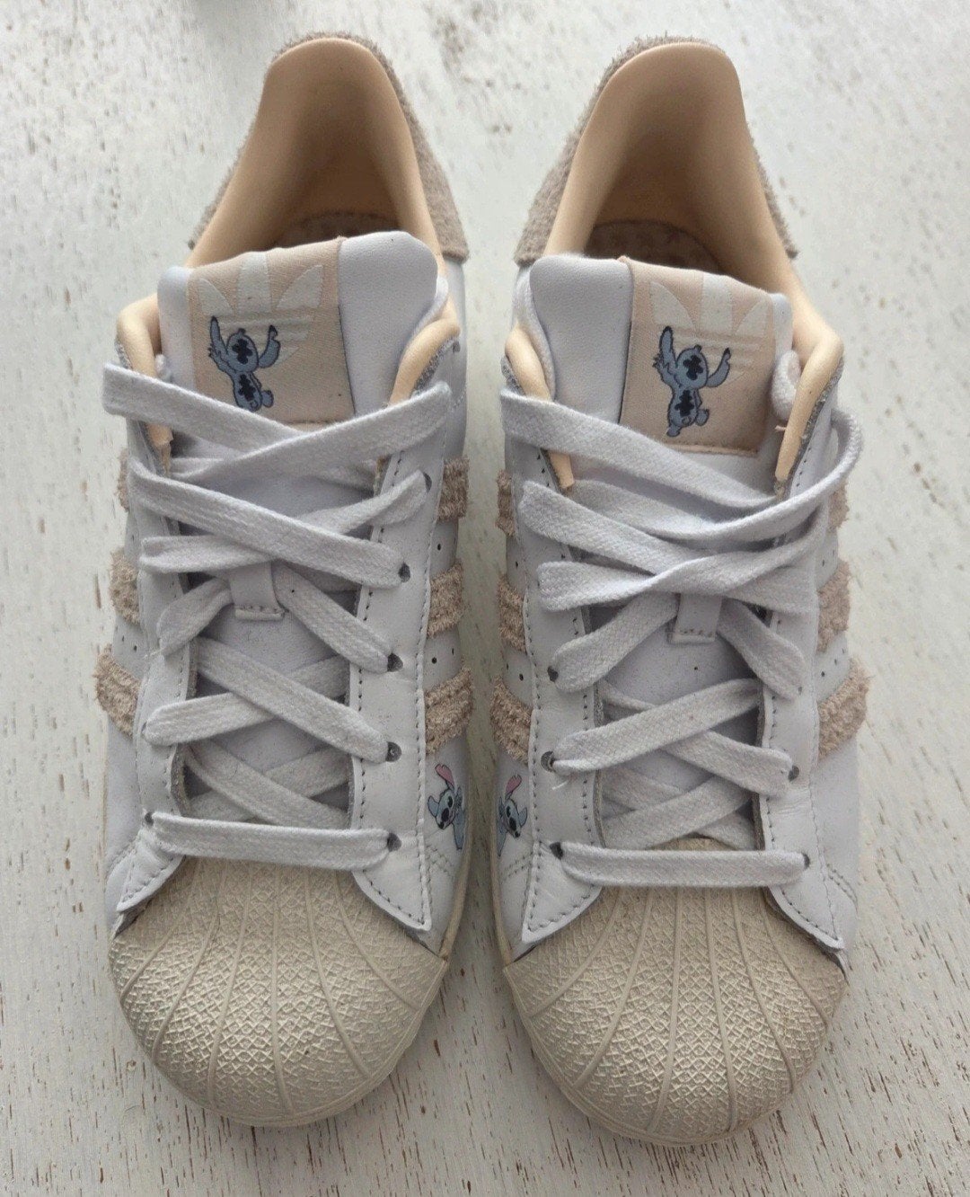 Adidas Superstar Stitch Sneakers Maat 38 2/3 Limited Edition, Kleding | Dames, Schoenen, Adidas, Wit, Ophalen of Verzenden, Sneakers of Gympen
