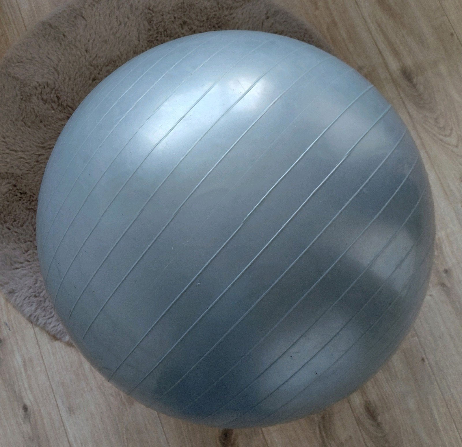 Tunturi Fitnessbal 65 cm met pomp, Ophalen, Zo goed als nieuw, Benen, Fitnessbal