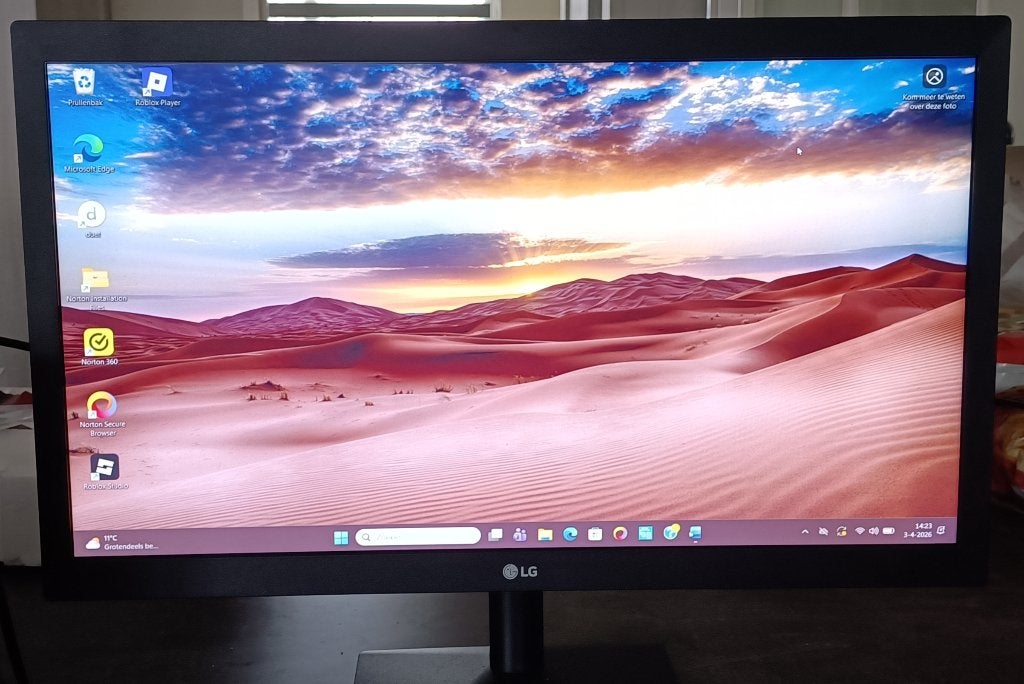 LG monitor type 20MK400H-B (nieuw), Hoofdtelefoonaansluiting, HDMI, Nieuw, Ophalen of Verzenden