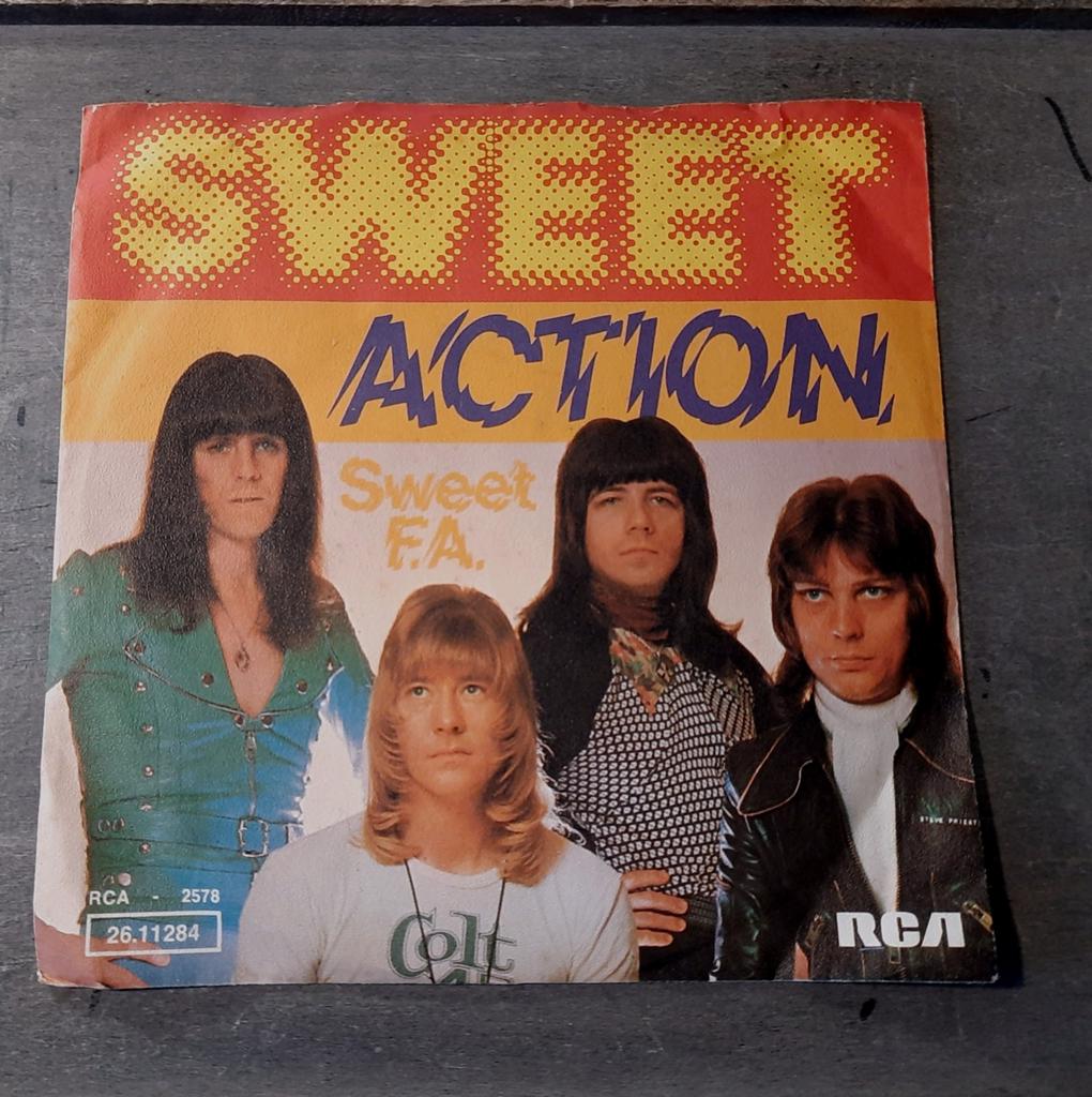 Sweet - Action, Ophalen of Verzenden, Zo goed als nieuw, Pop