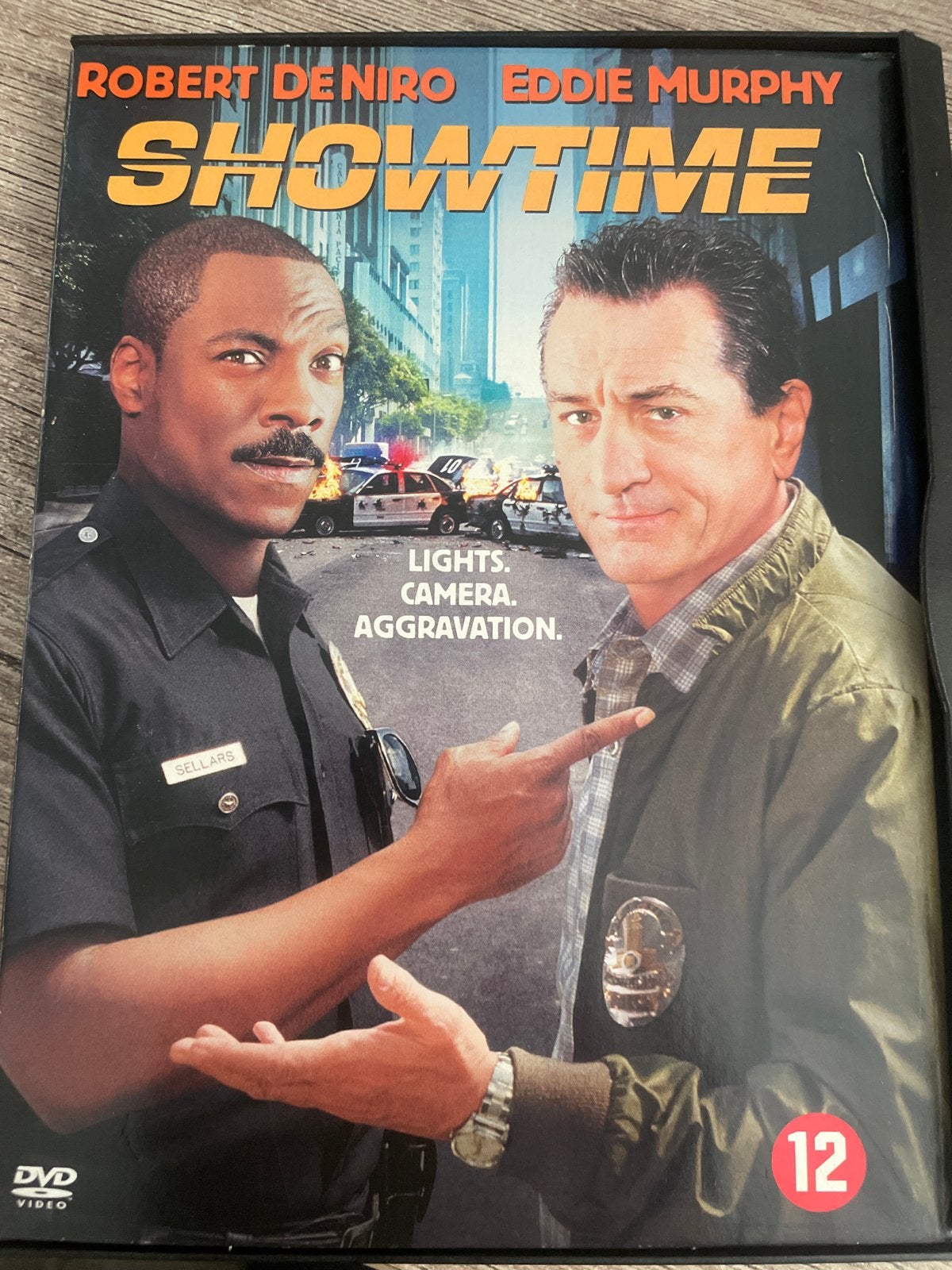 Showtime DVD - Actiekomedie met De Niro en Murphy, Nederlands, Ophalen of Verzenden, Zo goed als nieuw, Vanaf 12 jaar