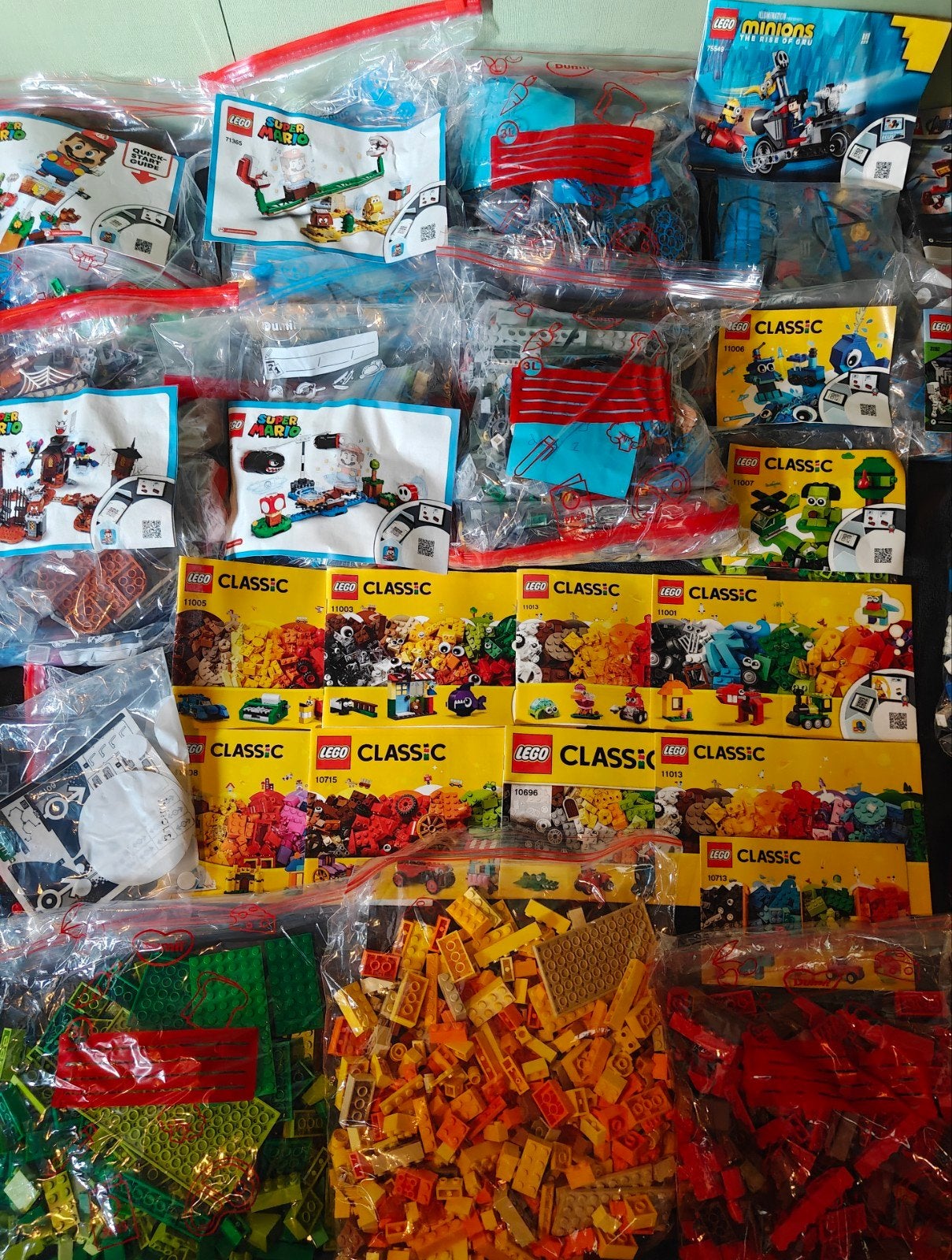 Foto 4 van Grote collectie LEGO: City, Classic, Super Mario, Minecraft