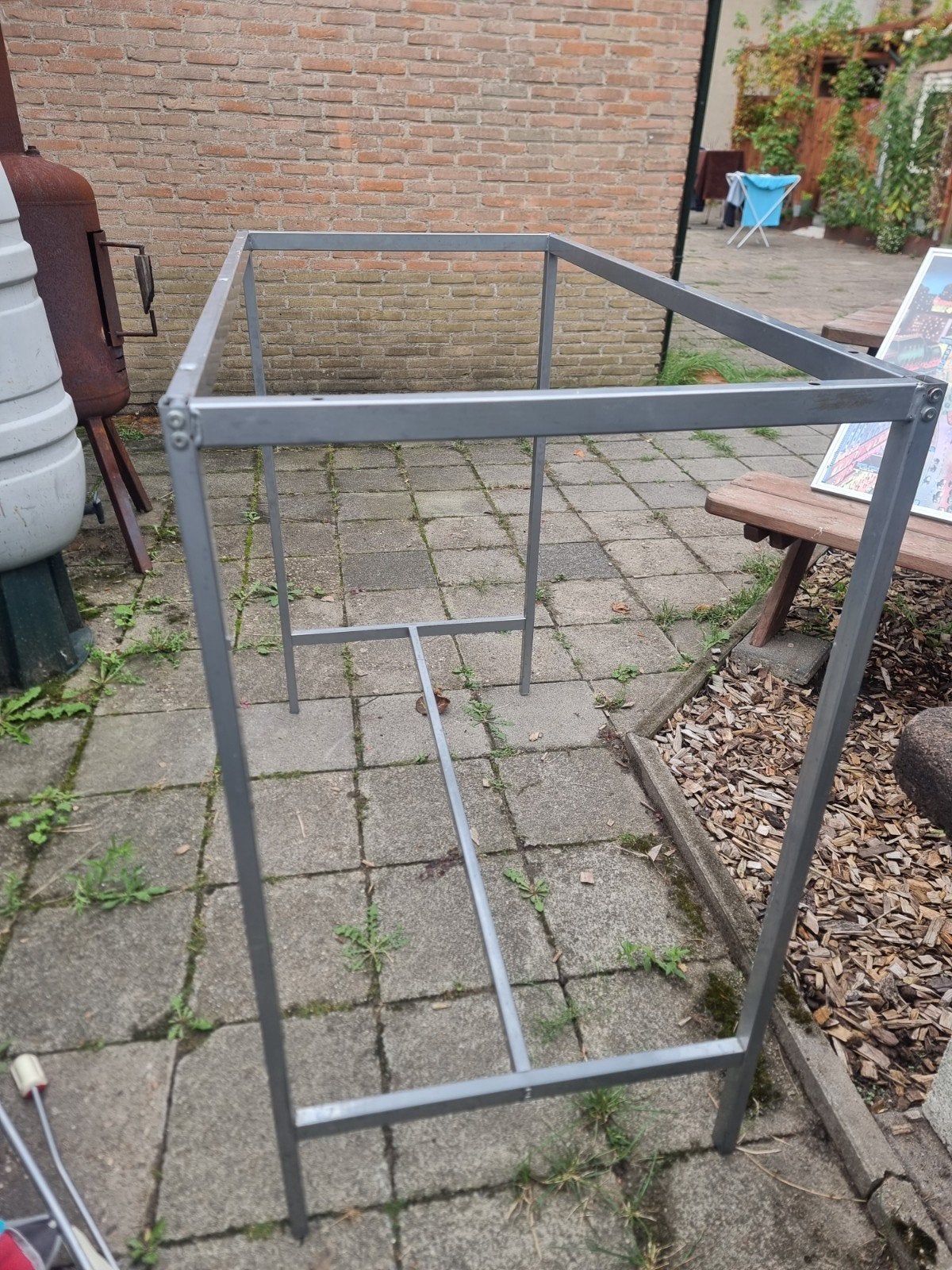 Stevig onderstel voor bartafel - gratis ophalen!, Huis en Inrichting, Tafelonderdelen, Ophalen of Verzenden, Rechthoekig, 50 tot 100 cm