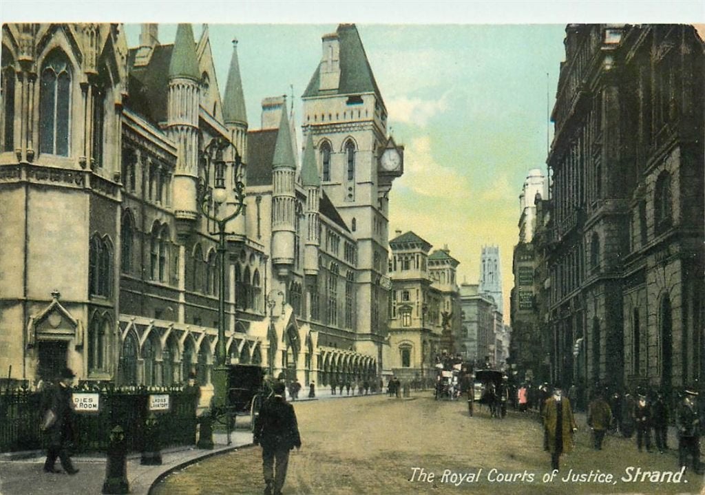 701-463-037 London Strand, Verzamelen, Ansichtkaarten | Buitenland, Verzenden, Voor 1920, Engeland